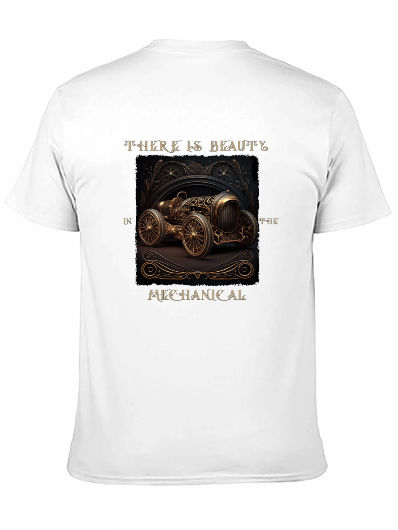Steampunk Car Graphic T-Shirt