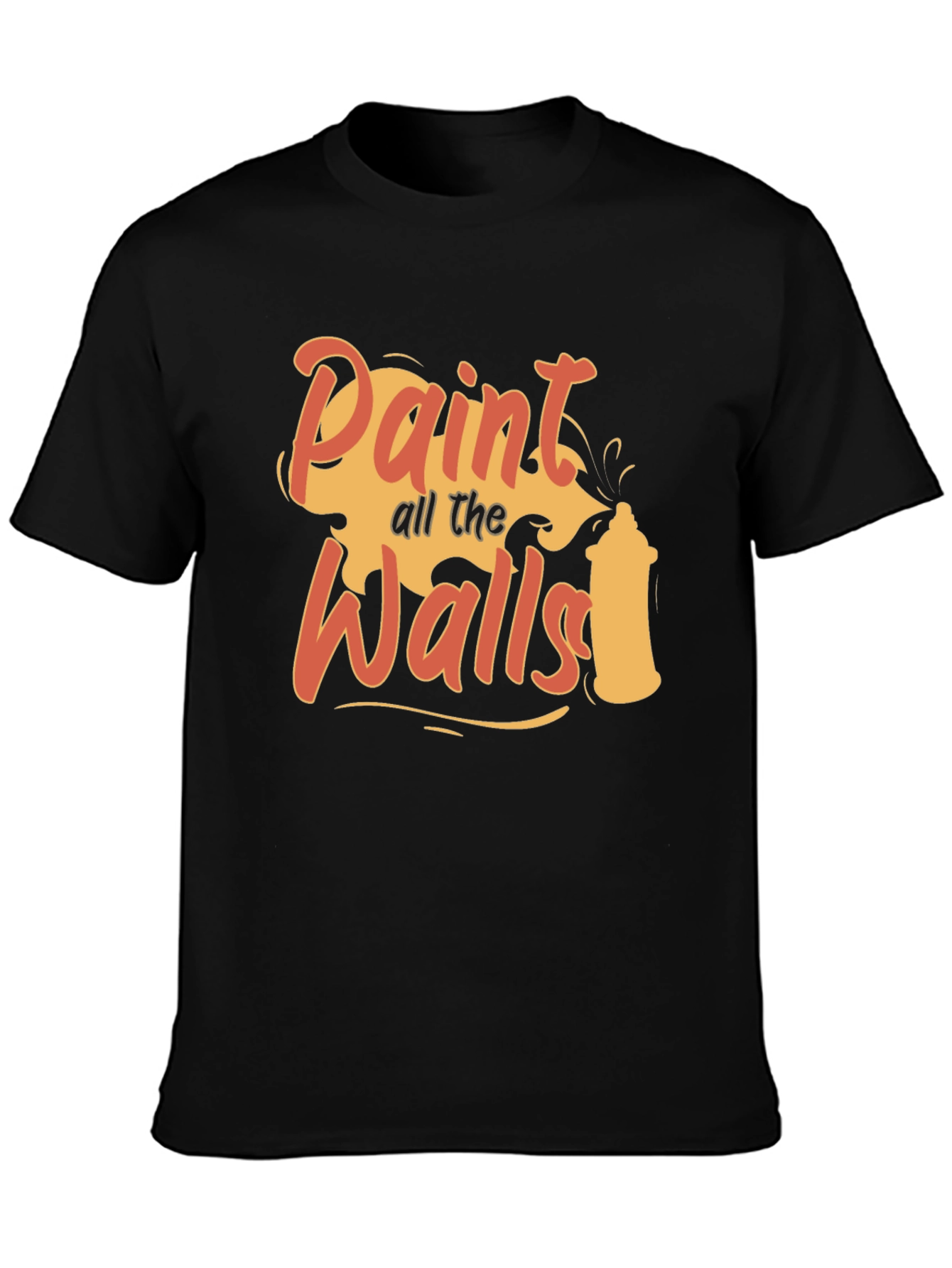 Paint All the Walls Graphic T-Shirt
