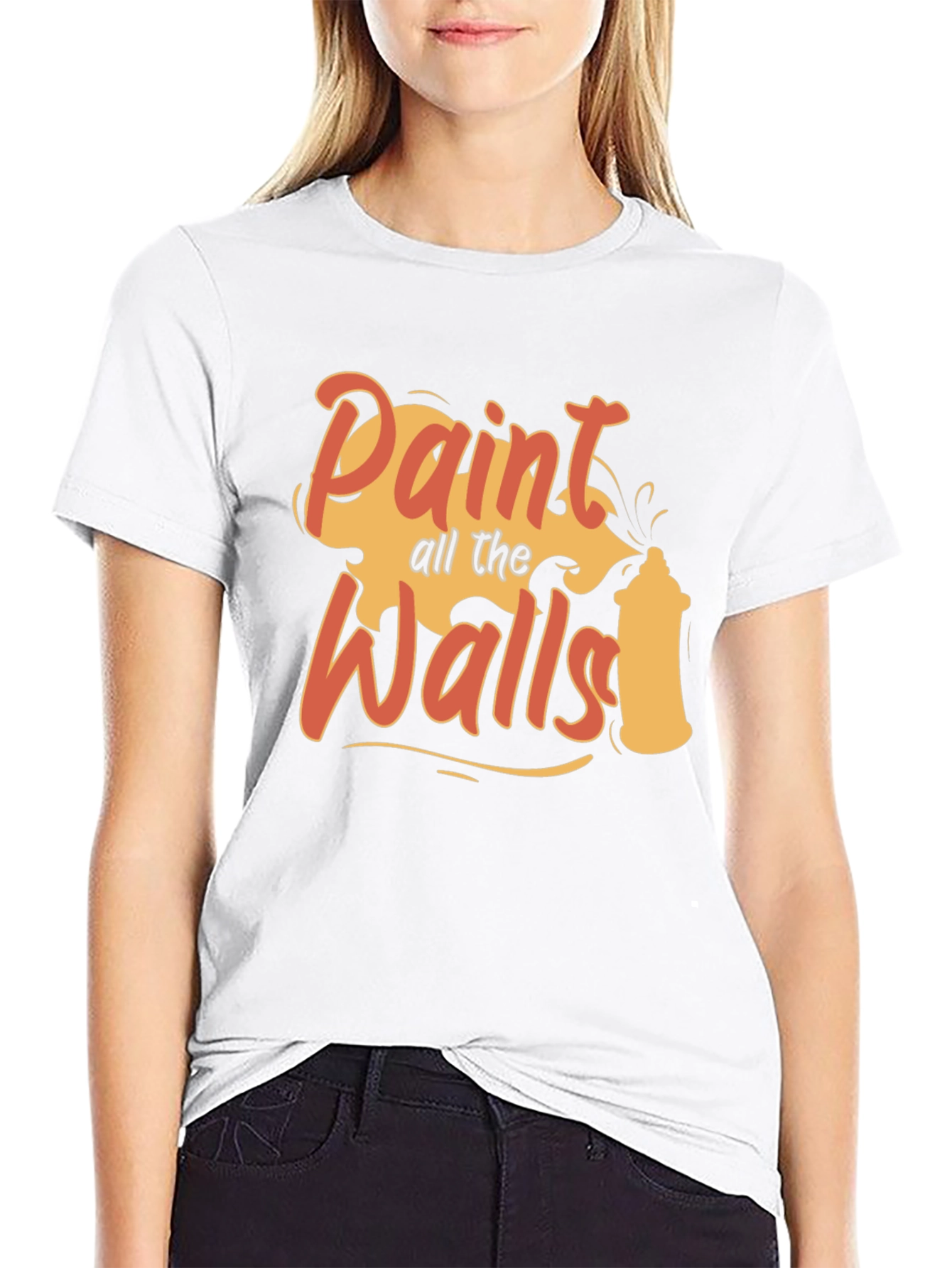 Paint All the Walls Graphic T-Shirt