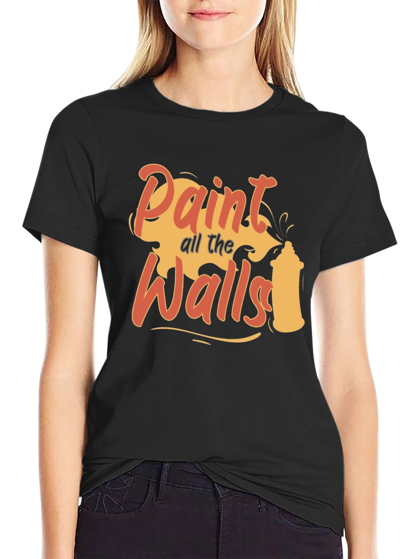 Paint All the Walls Graphic T-Shirt