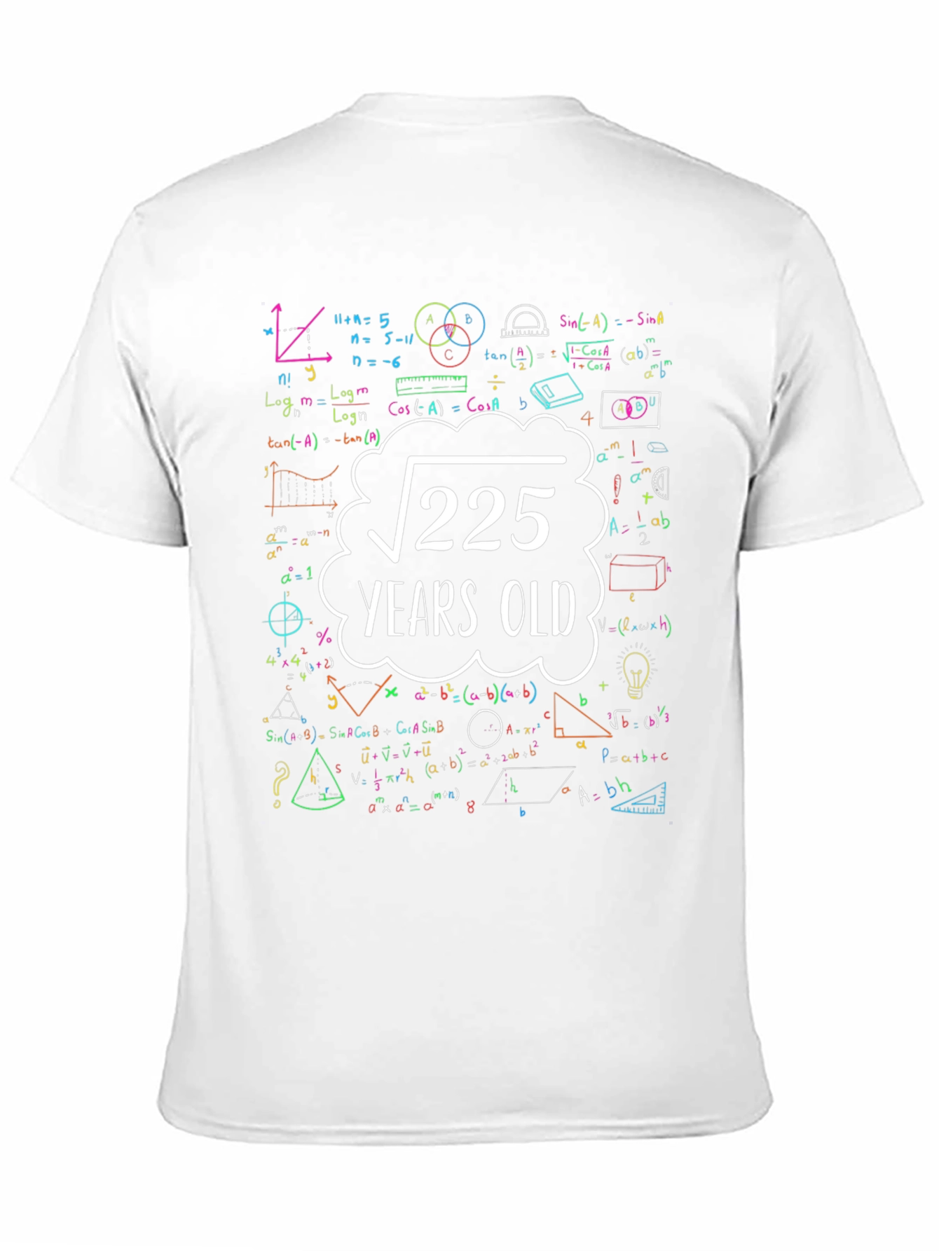 Math Formula 15 Years Old Graphic T-Shirt