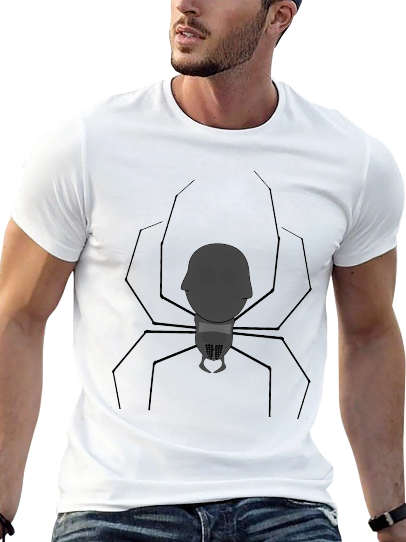 Dark Spider Graphic Tee - Modern Style