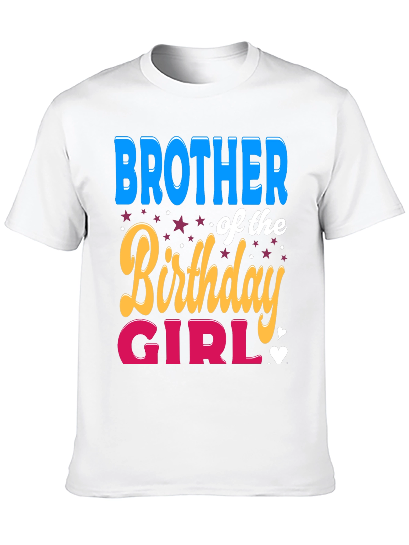 Brother of the Birthday Girl T-Shirt