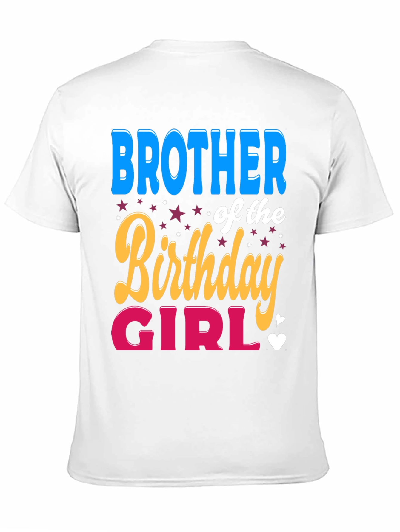 Brother of the Birthday Girl T-Shirt