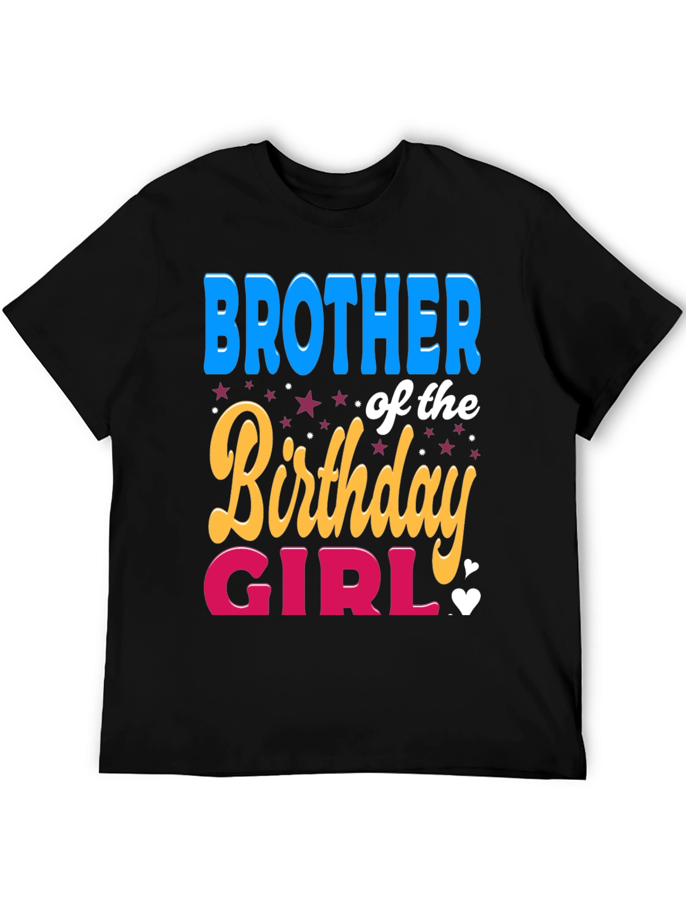 Brother of the Birthday Girl T-Shirt