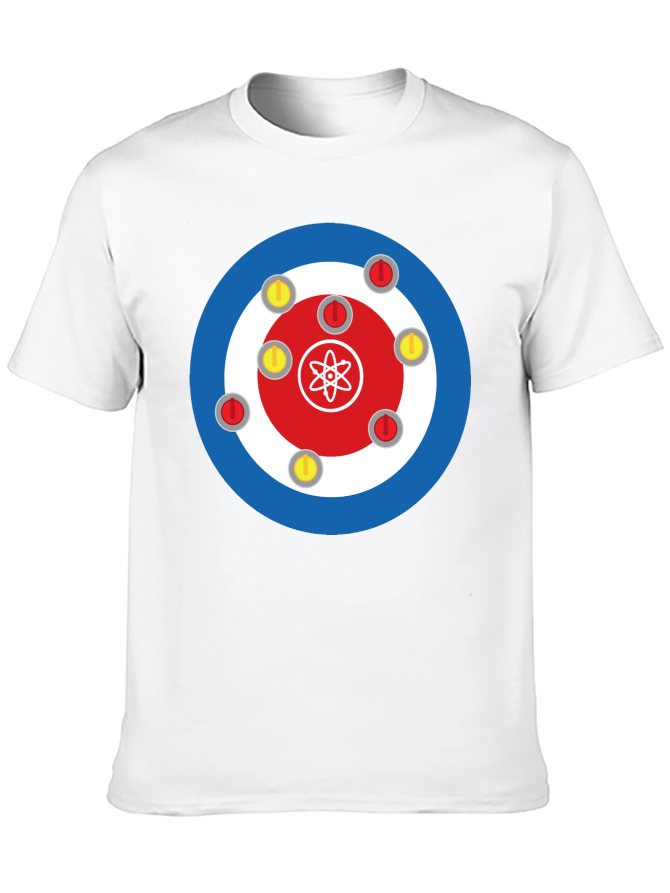 Atom Curling T-Shirt - Unique Design