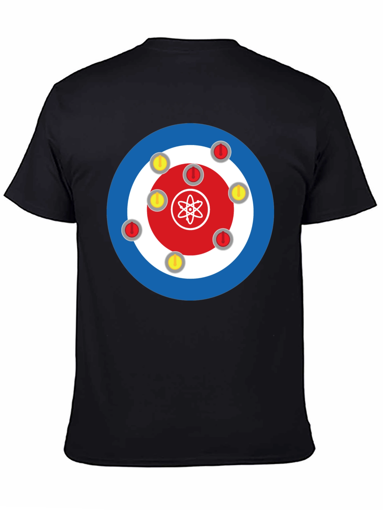 Atom Curling T-Shirt - Unique Design