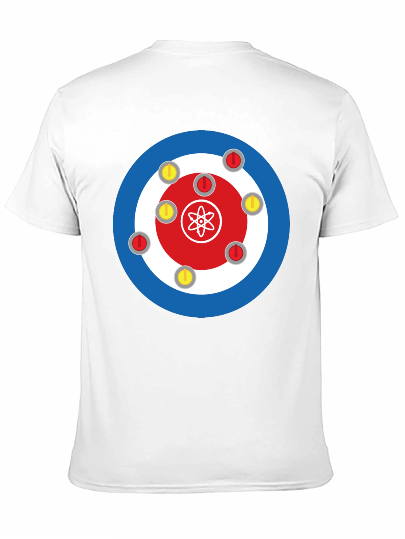 Atom Curling T-Shirt - Unique Design