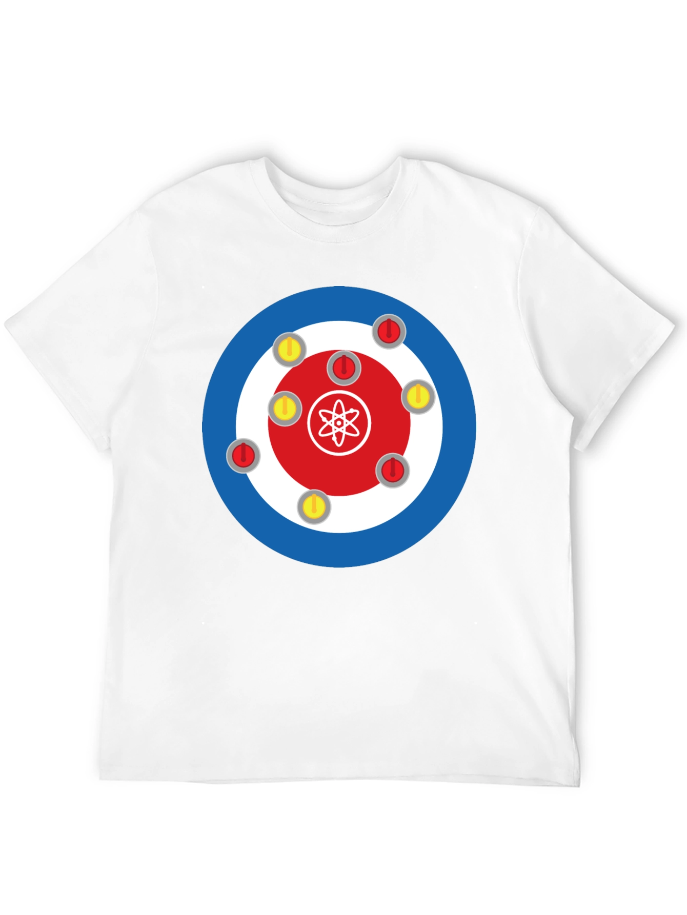 Atom Curling T-Shirt - Unique Design