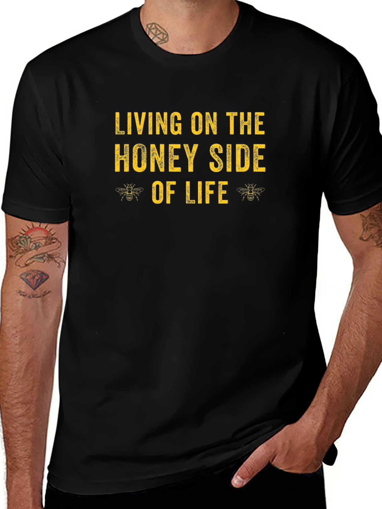 Living on the Honey Side of Life T-Shirt
