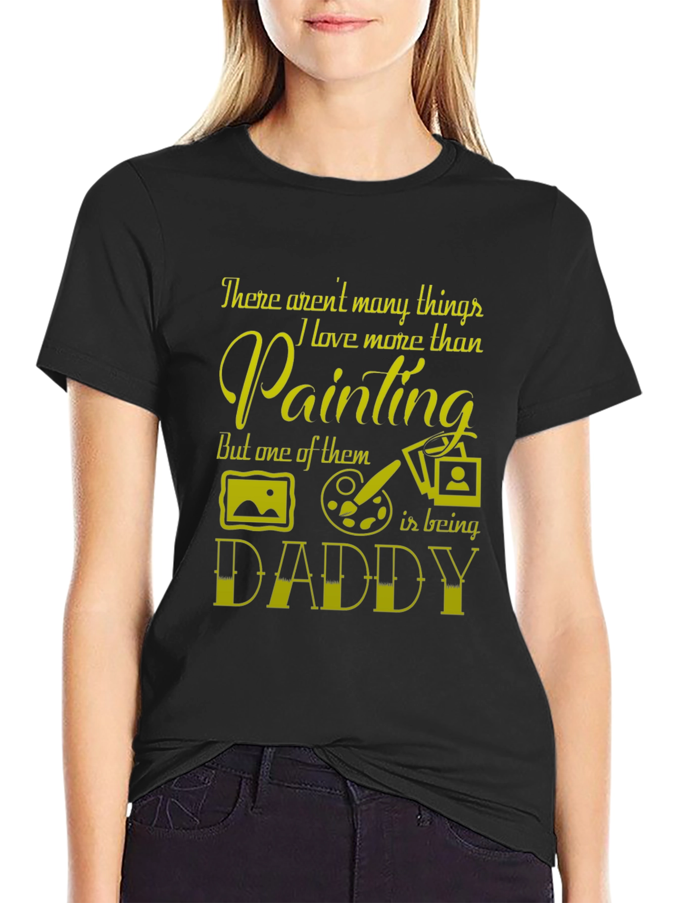 Painting Dad T-Shirt - Fathers Day Gift