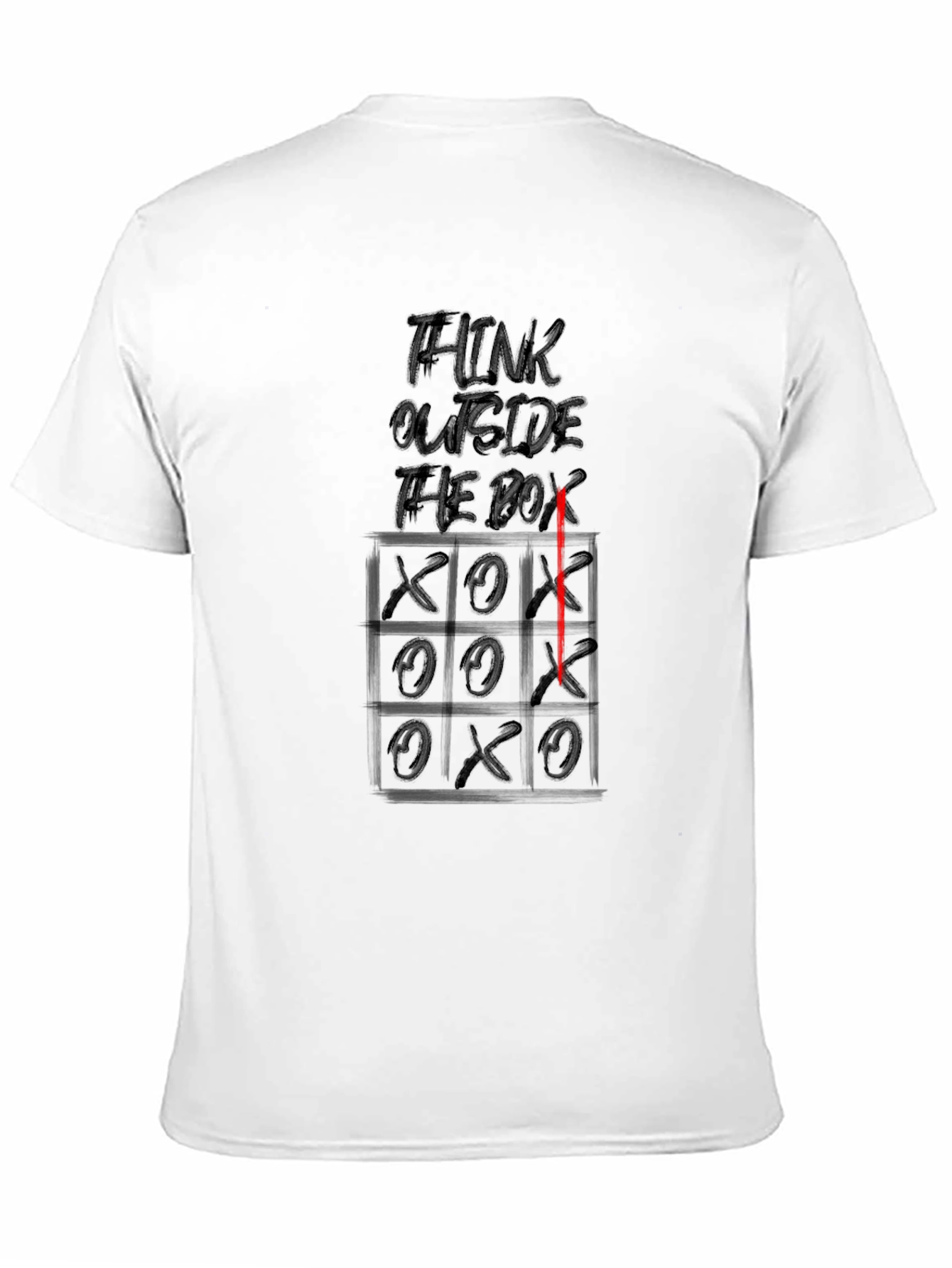 Think Outside the Box Graphic T-Shirt
