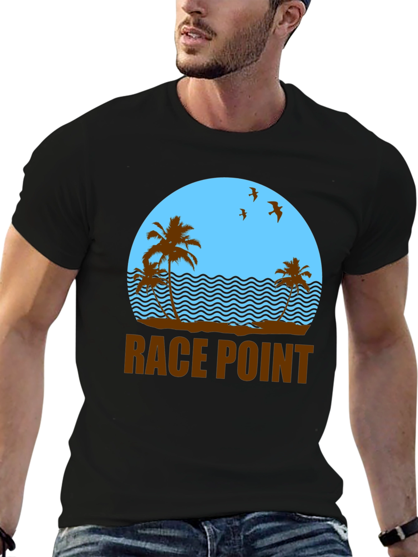 Race Point Beach T-Shirt - Island Vibes
