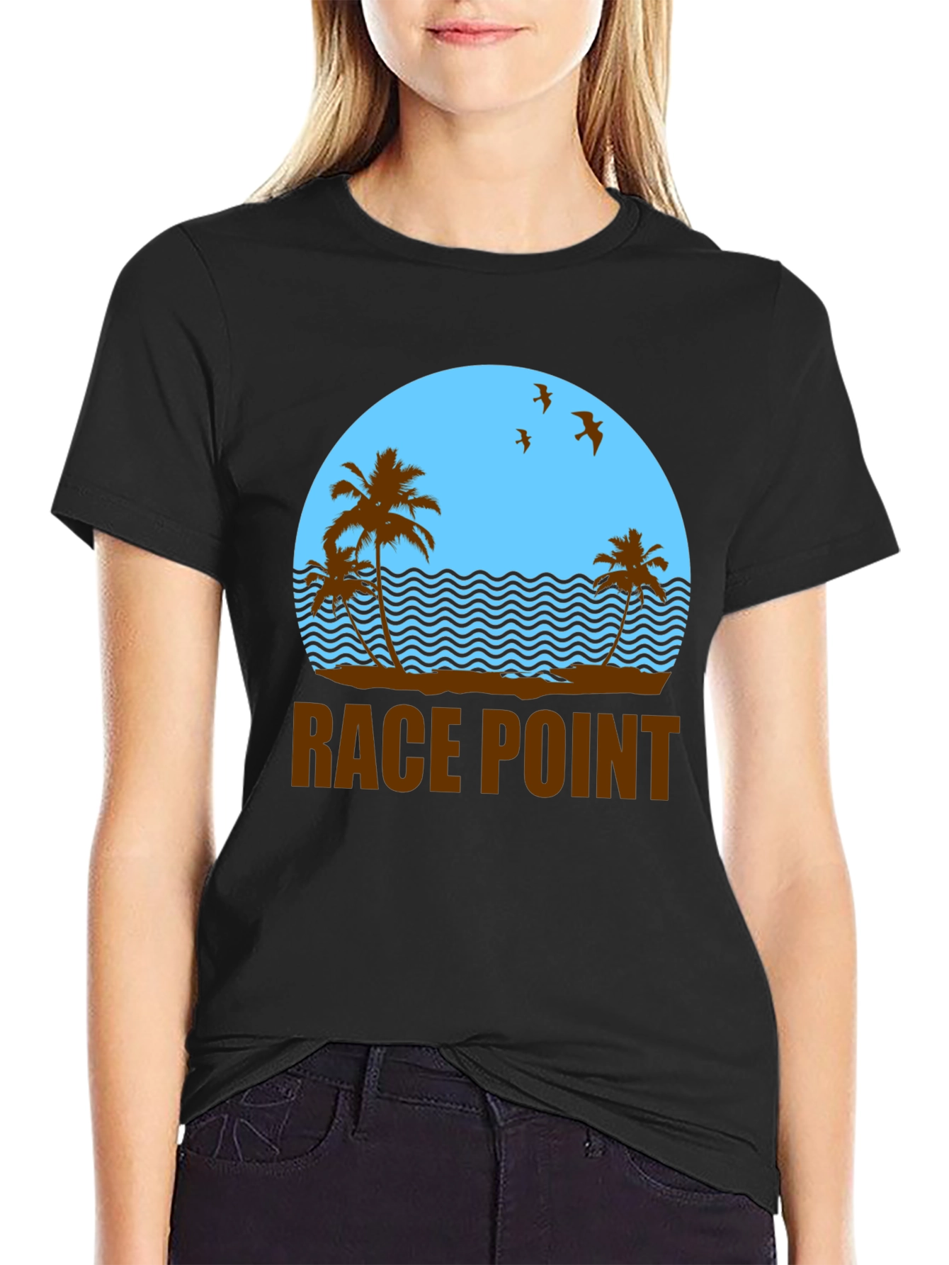 Race Point Beach T-Shirt - Island Vibes