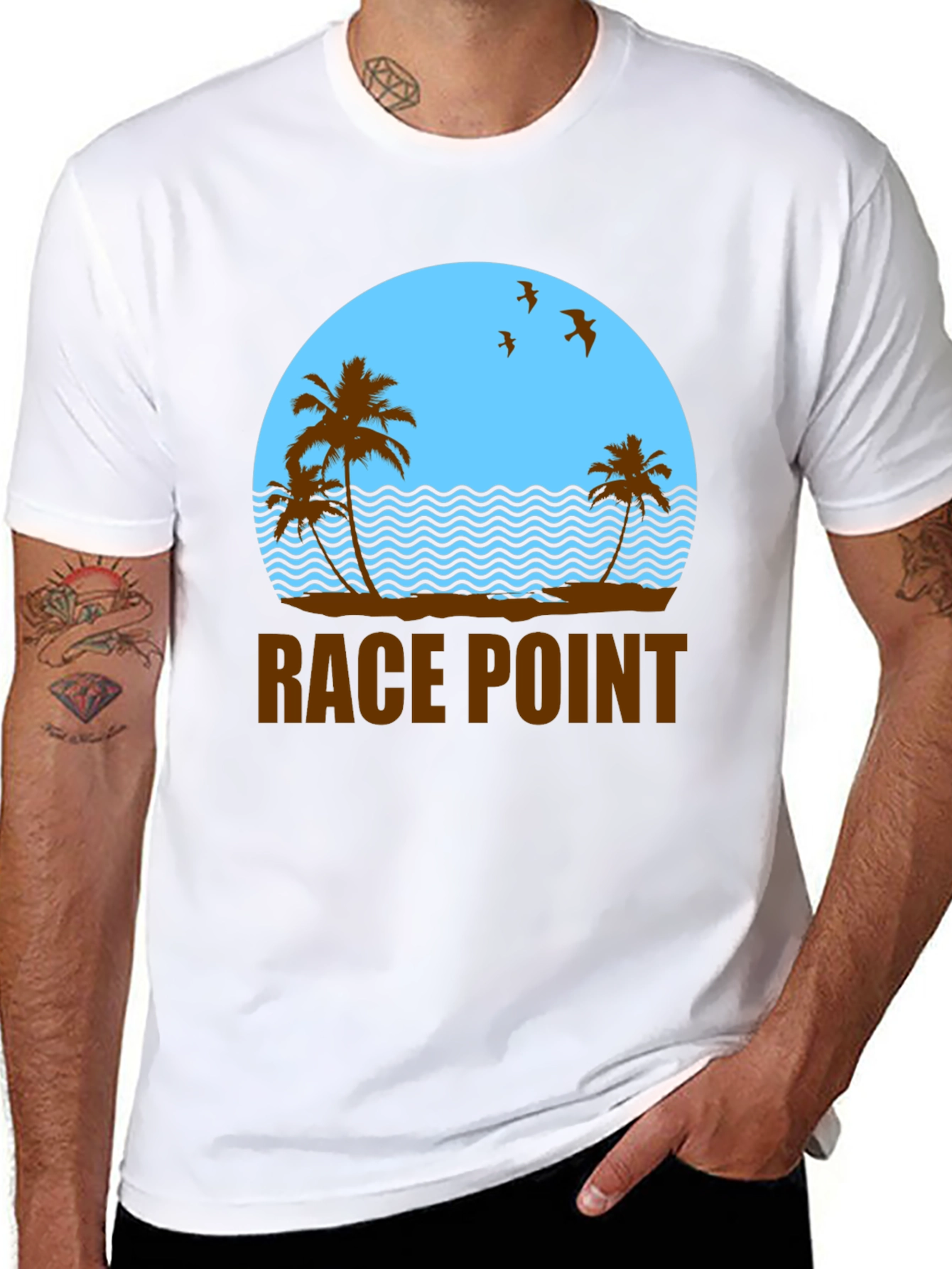 Race Point Beach T-Shirt - Island Vibes