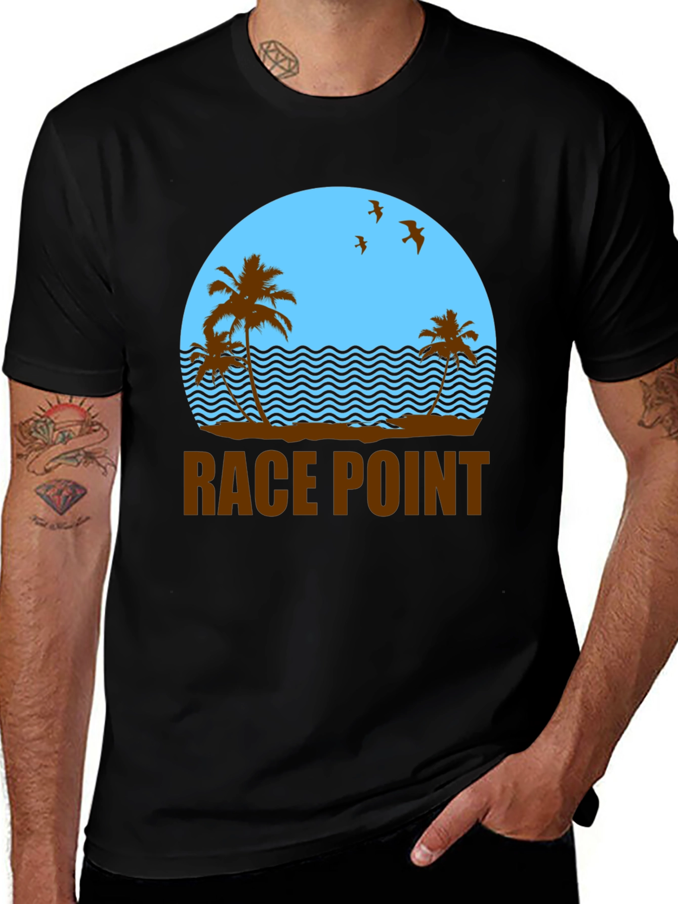 Race Point Beach T-Shirt - Island Vibes