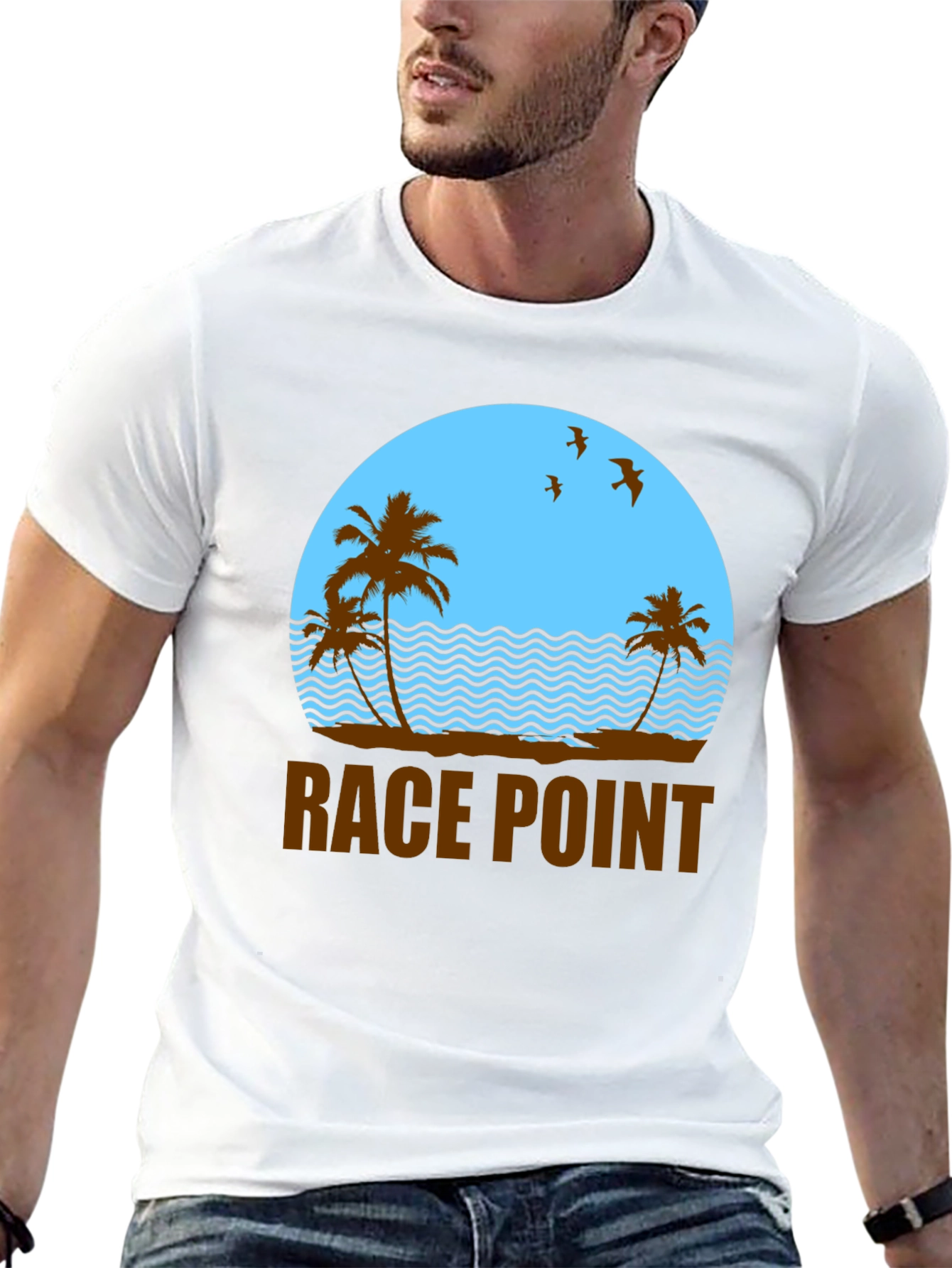 Race Point Beach T-Shirt - Island Vibes