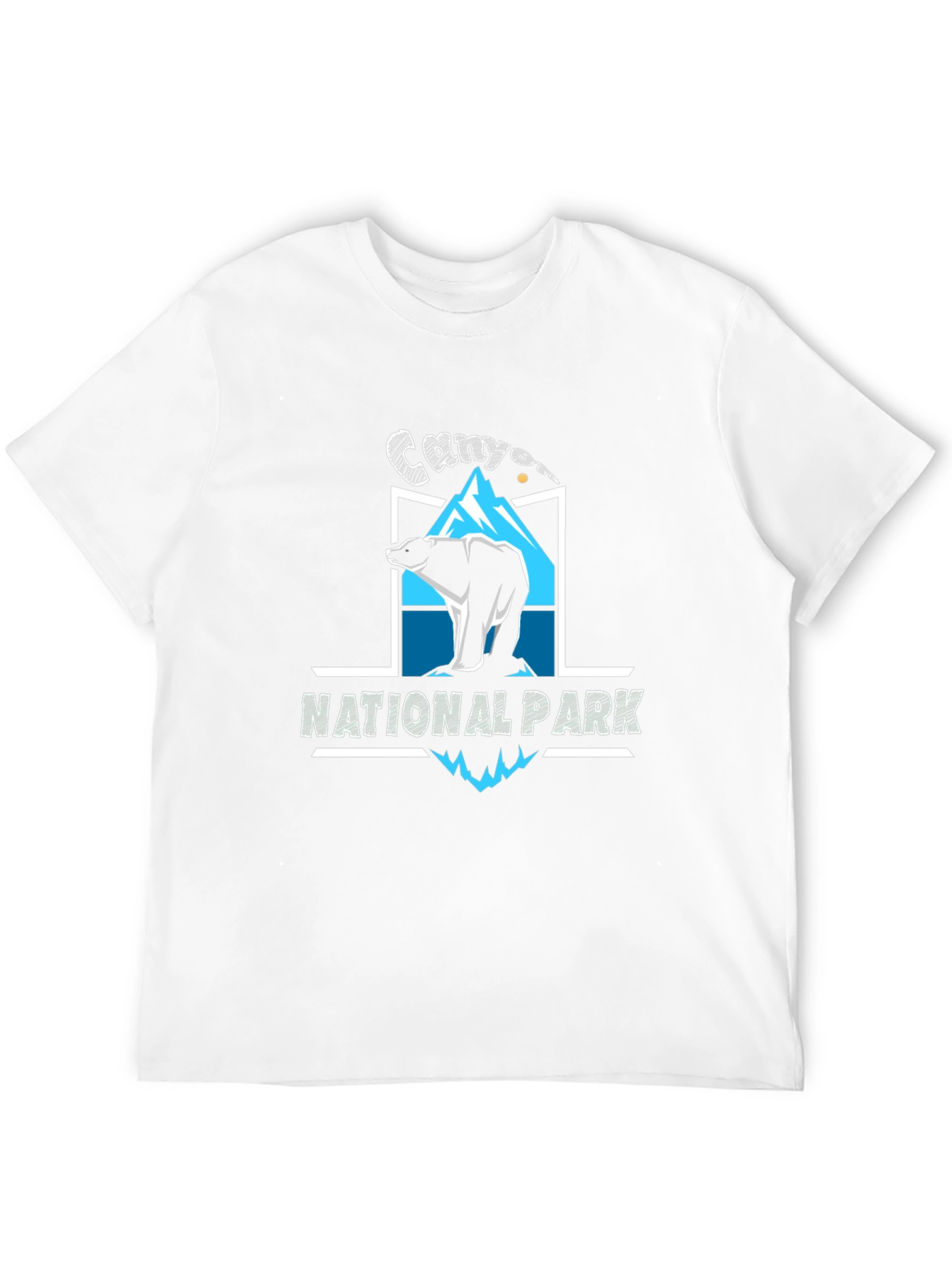 Canyon National Park Graphic T-Shirt Black