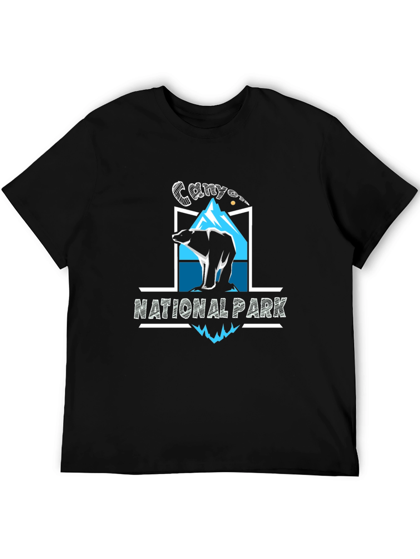 Canyon National Park Graphic T-Shirt Black
