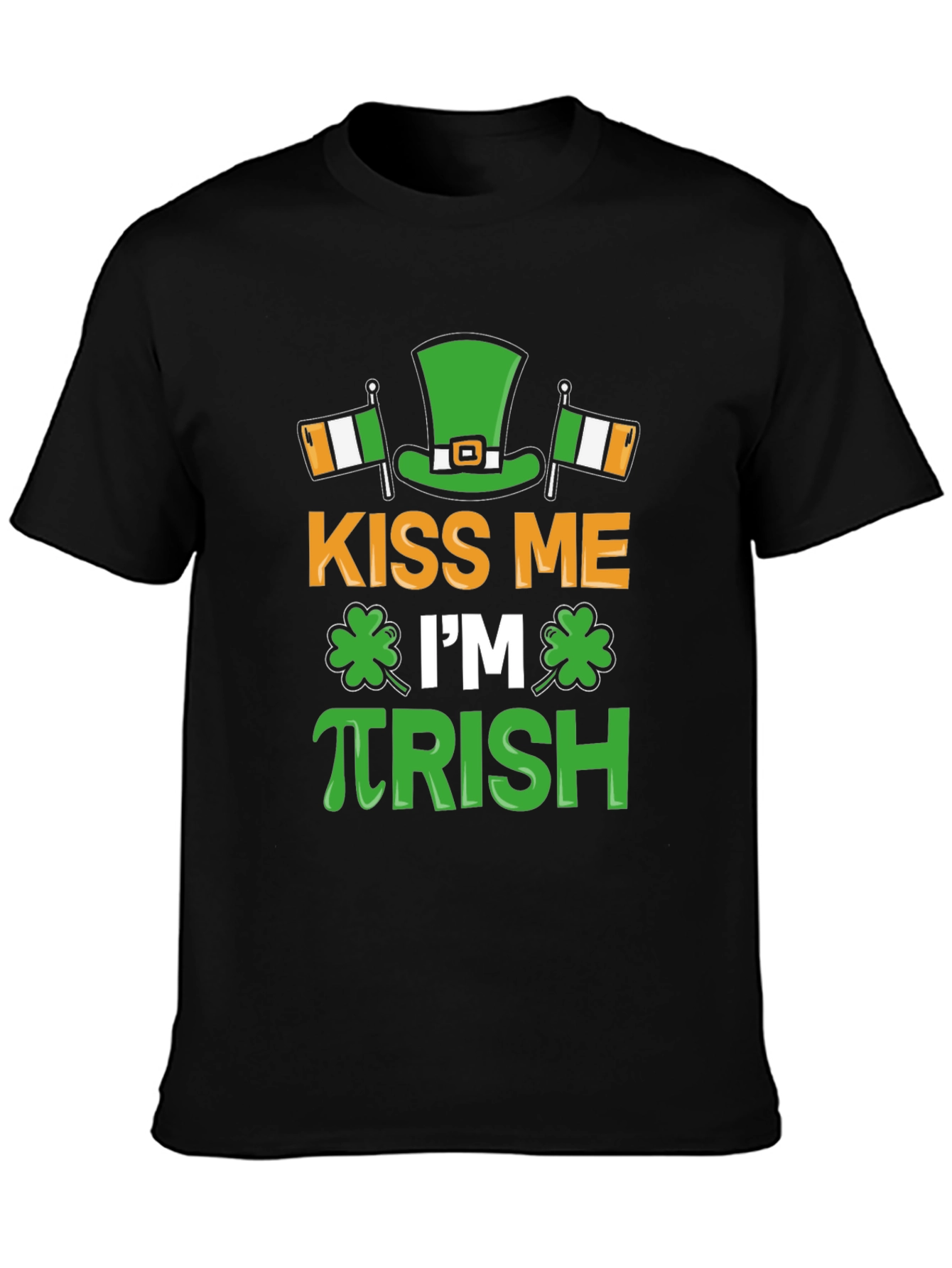 Kiss Me Im πrish Funny St. Patricks Day T-Shirt