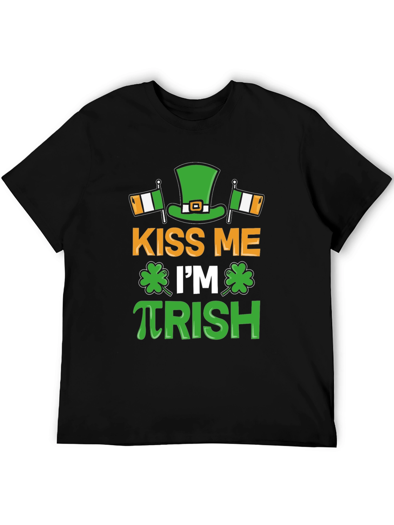 Kiss Me Im πrish Funny St. Patricks Day T-Shirt