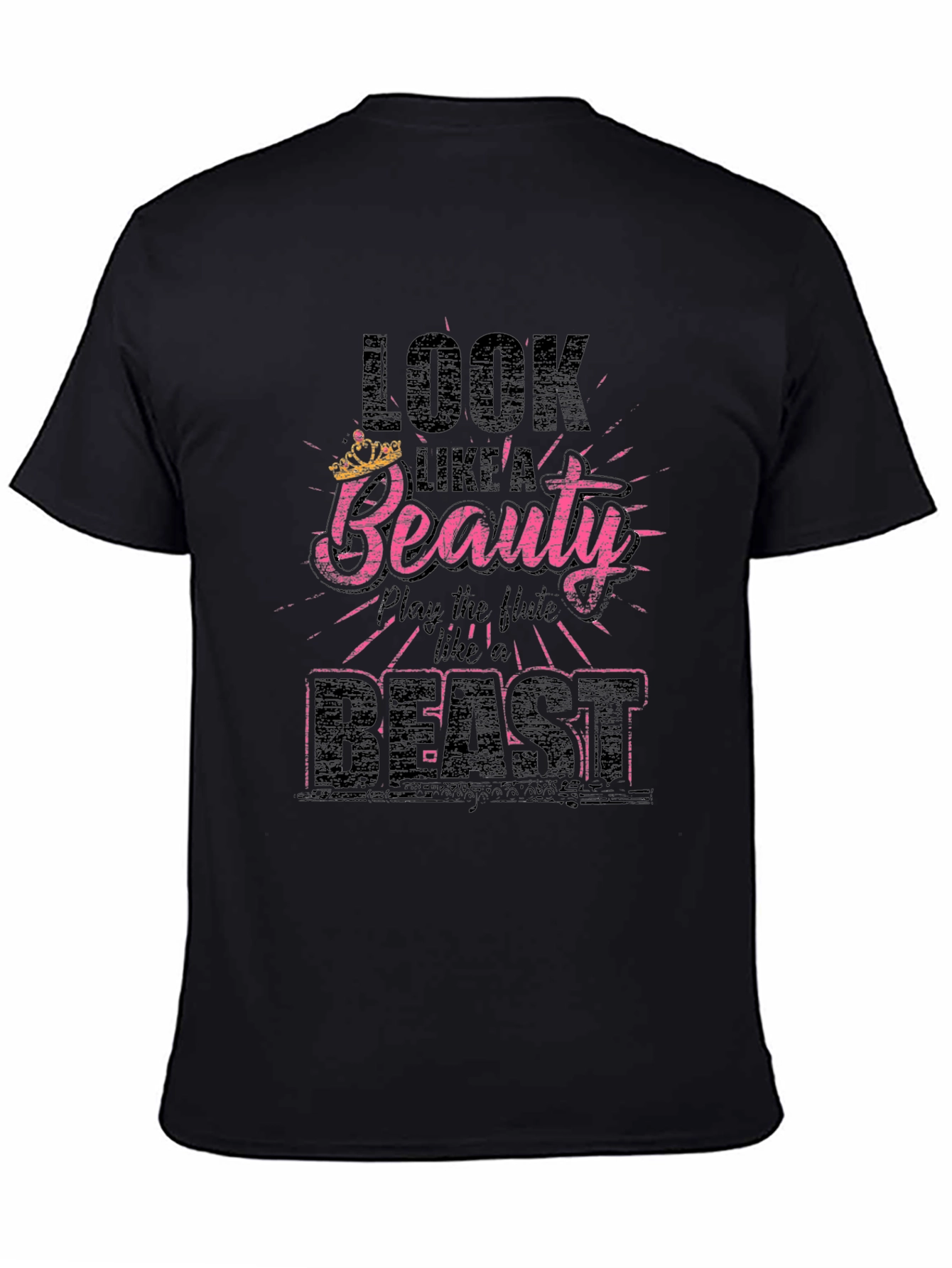 Beauty & Beast T-Shirt: Flute Player Tee
