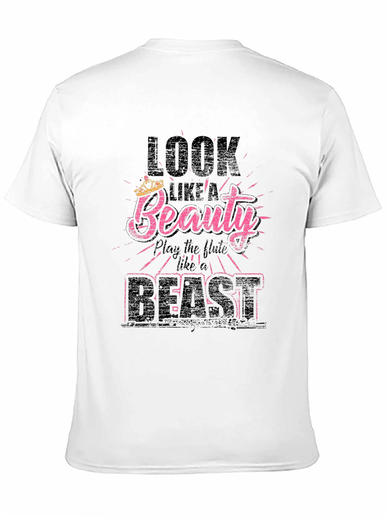 Beauty & Beast T-Shirt: Flute Player Tee