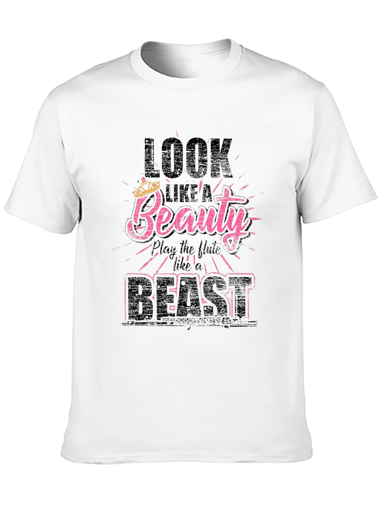 Beauty & Beast T-Shirt: Flute Player Tee