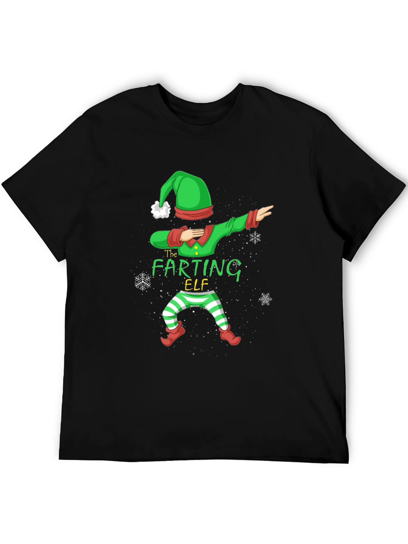 The Farting Elf Dab T-Shirt