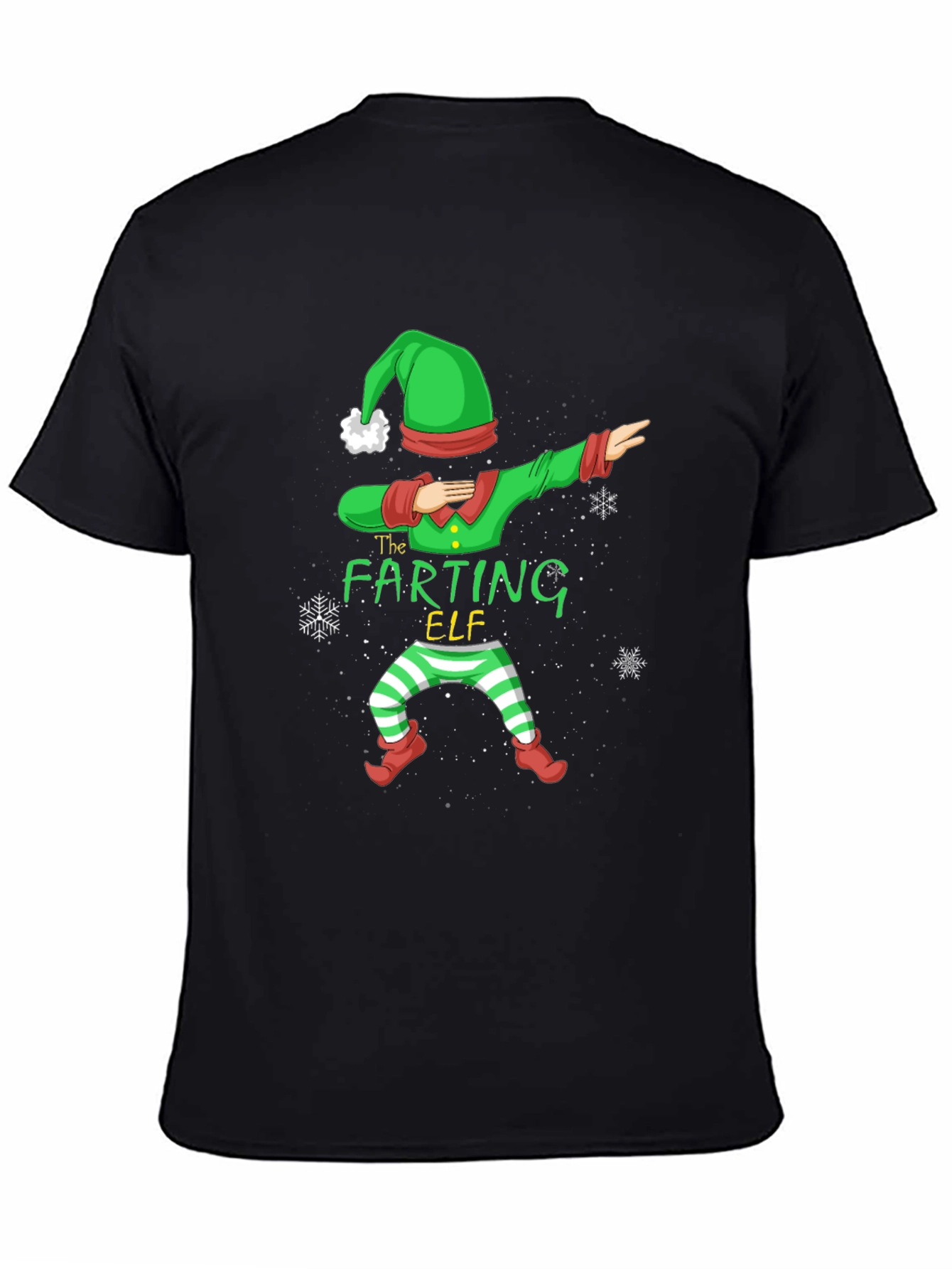 The Farting Elf Dab T-Shirt