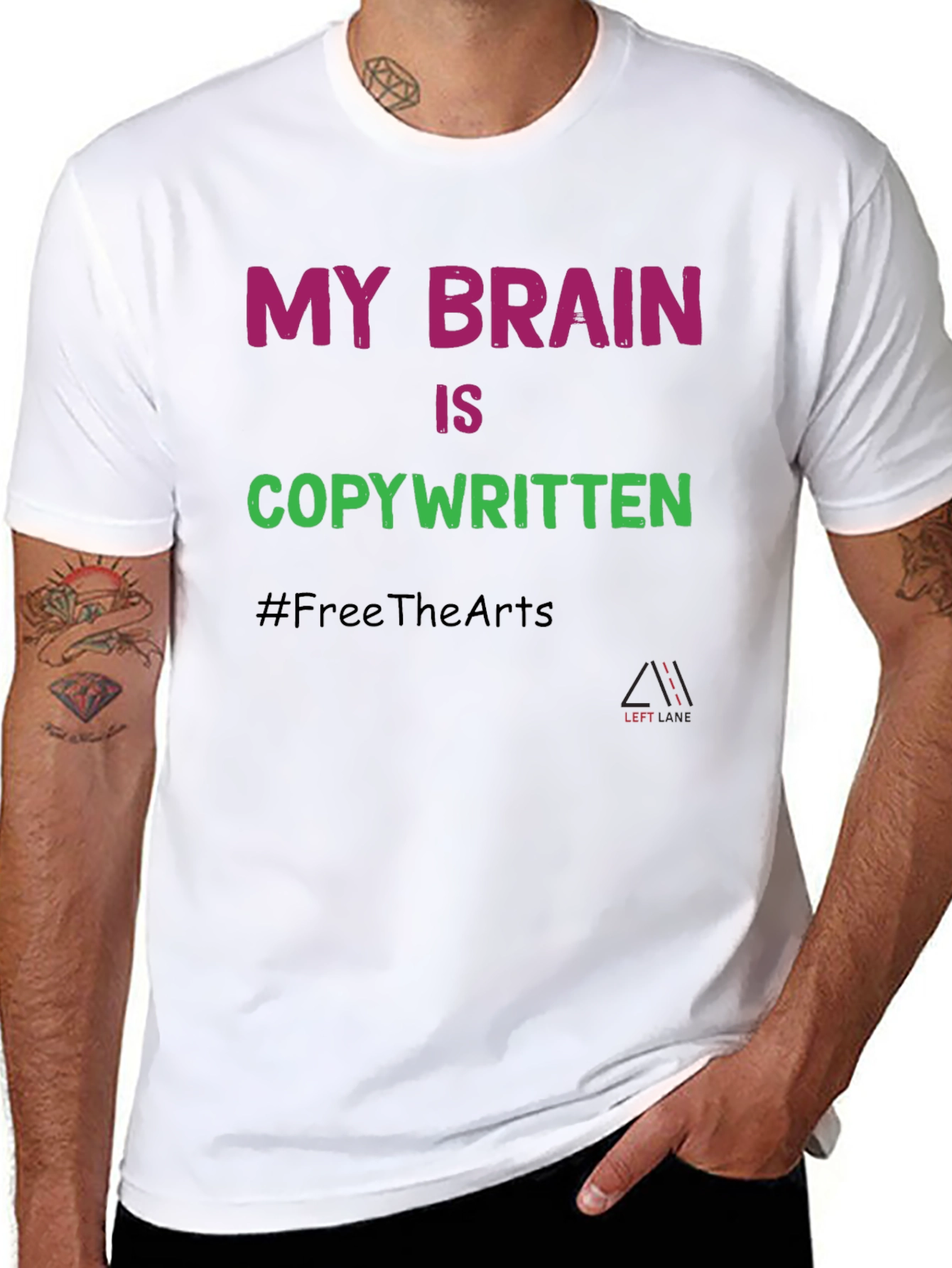 My Brain is Copyrighted Graphic Tee