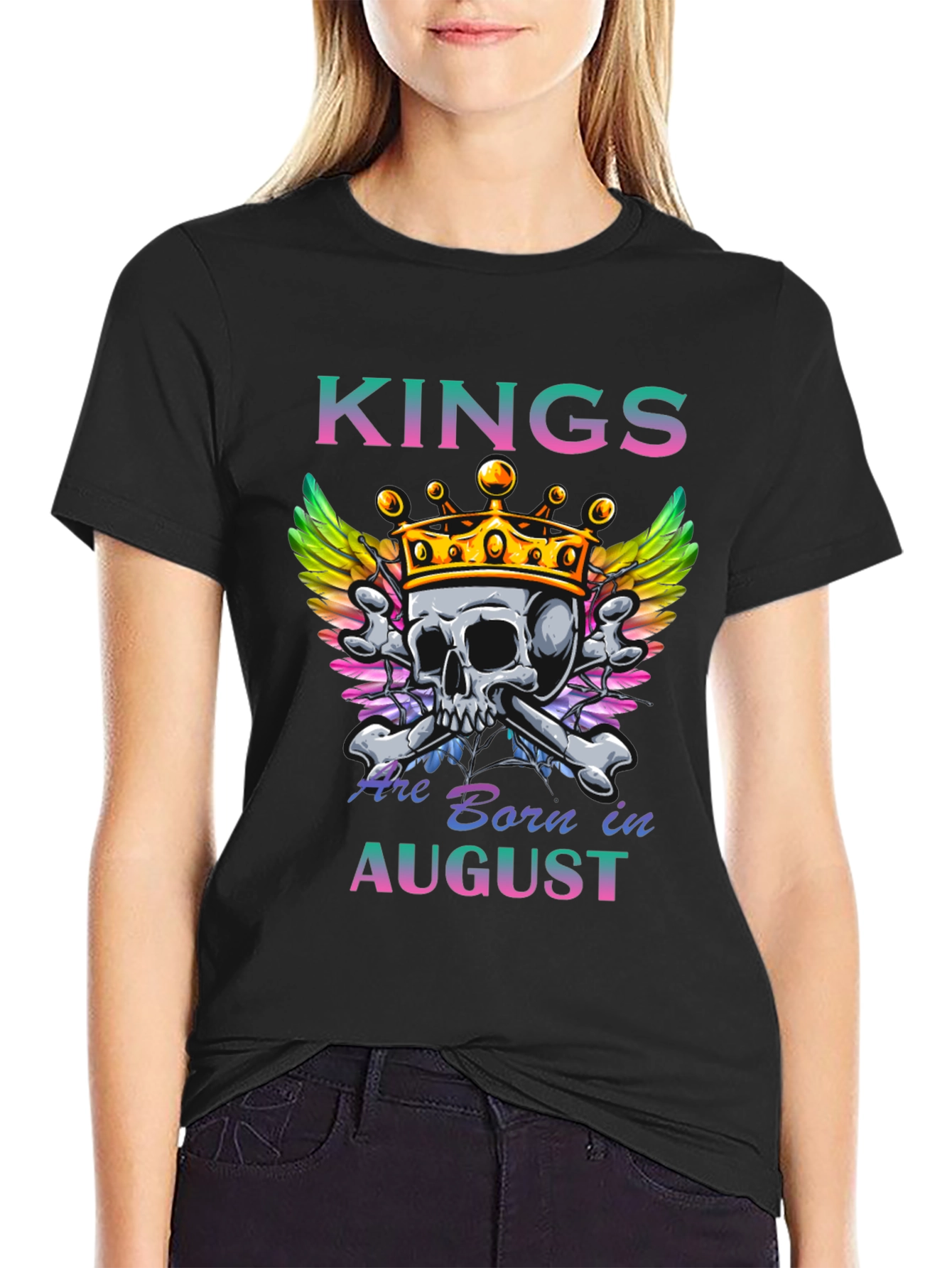 Kings Born in August T-Shirt