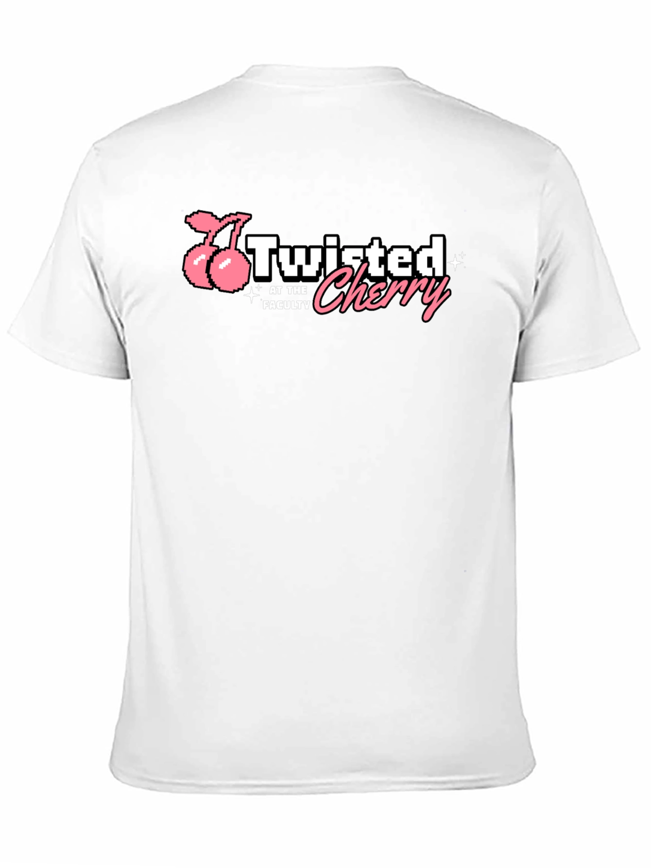 Twisted Cherry Graphic T-Shirt - Black