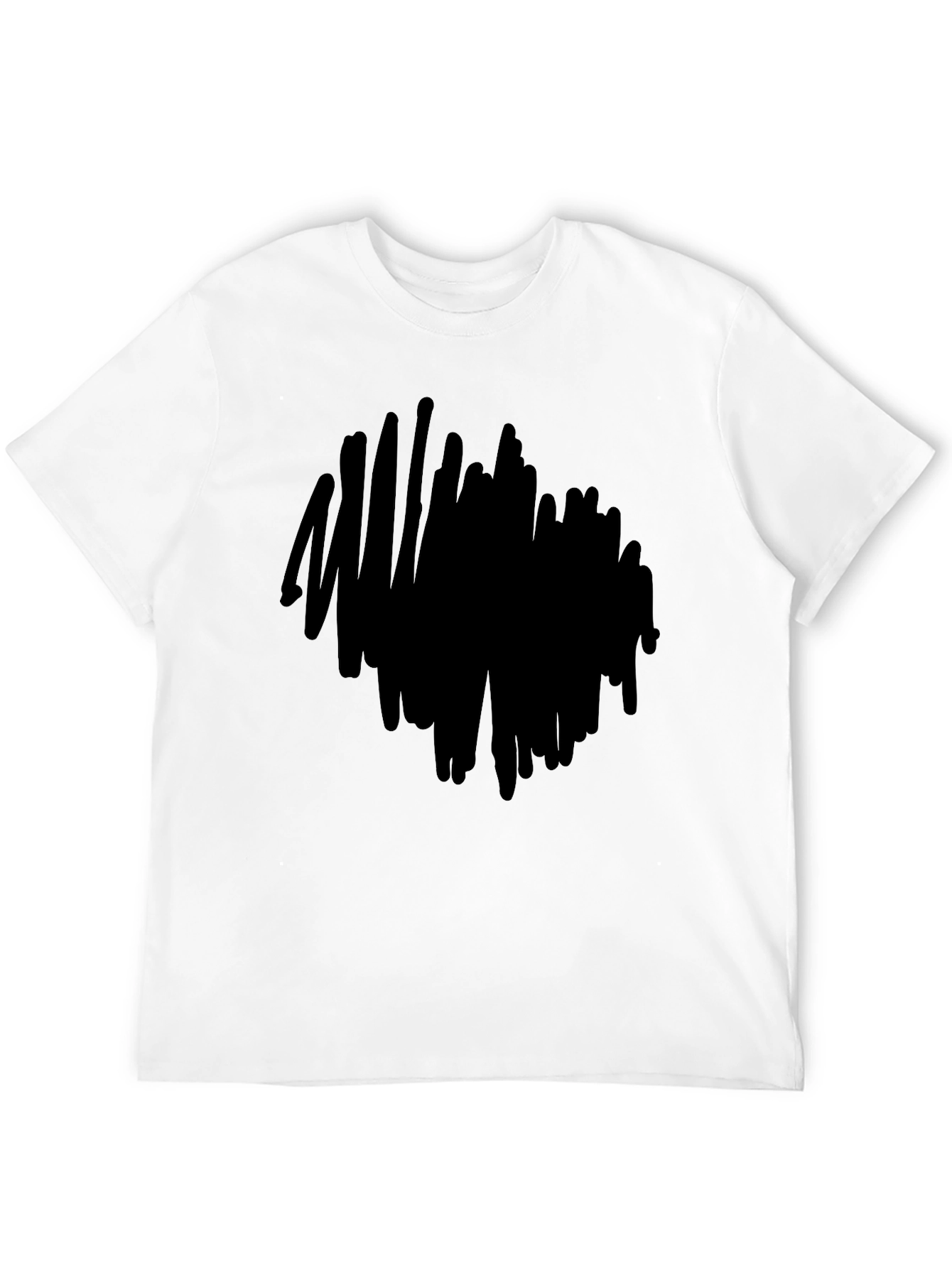 Solid Black Casual T-Shirt - Everyday Style