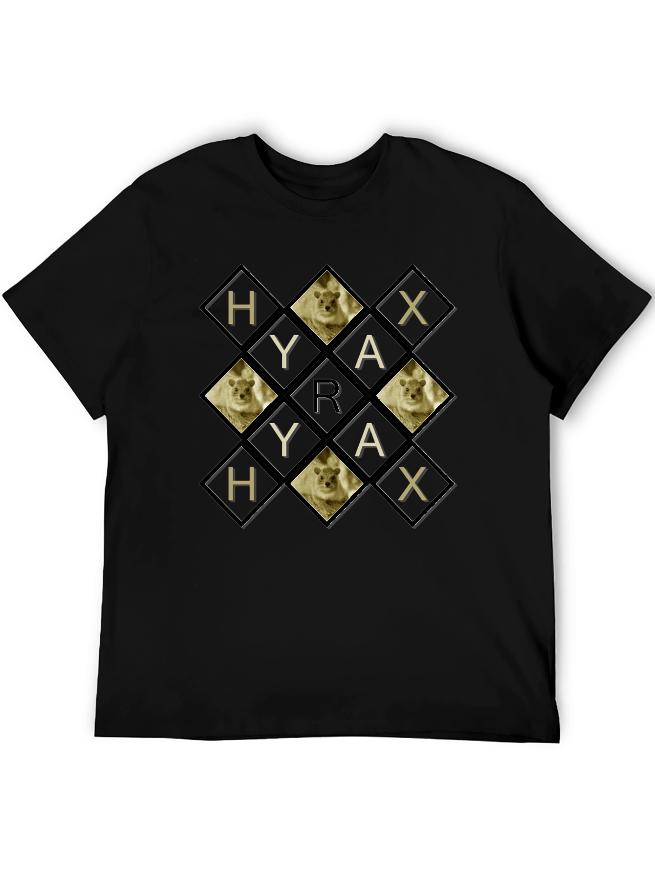 HYRAX T-Shirt - Unique Graphic Design