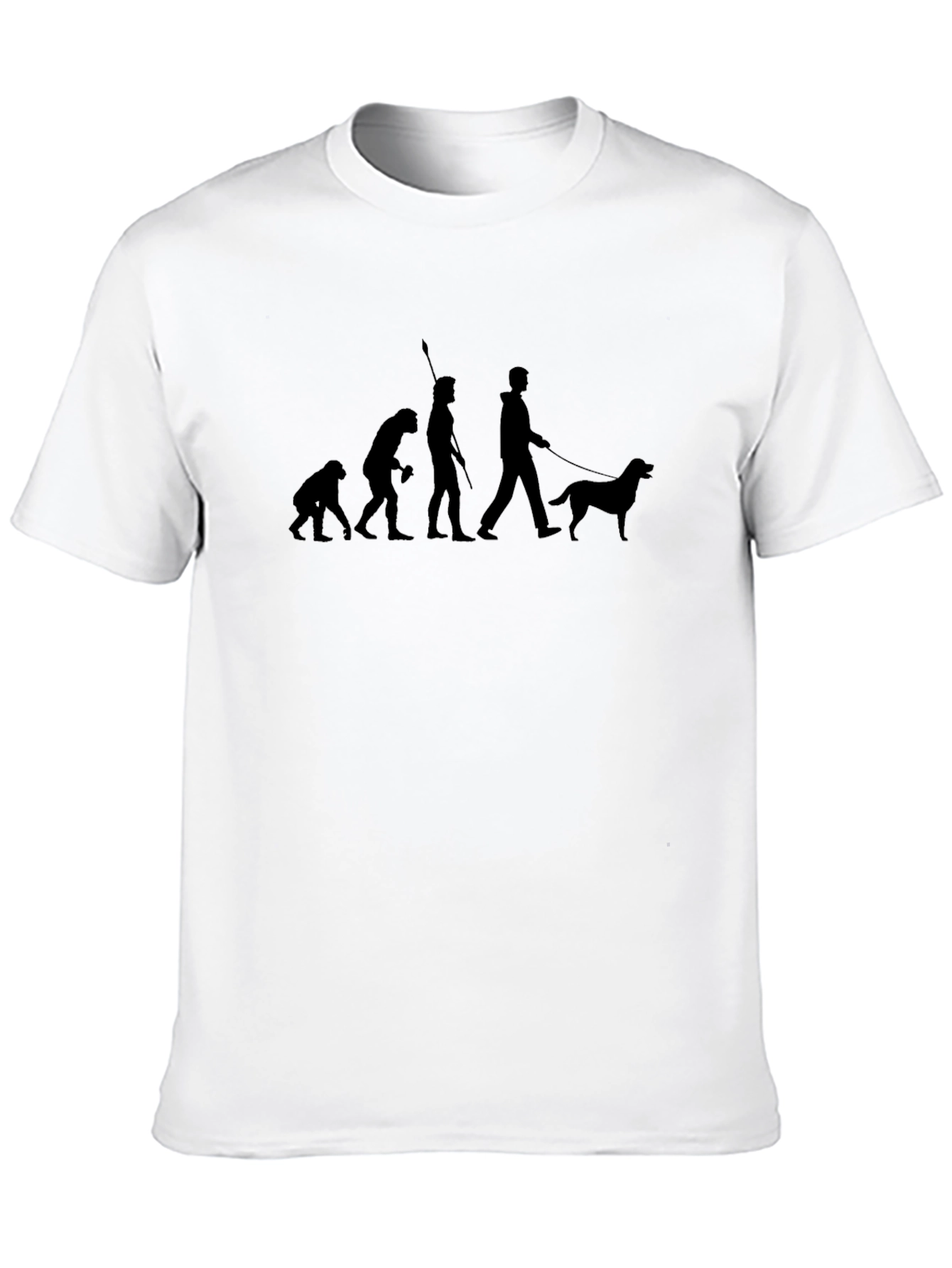 Dog Owner Evolution T-Shirt – Funny Dog Lover Graphic Tee
