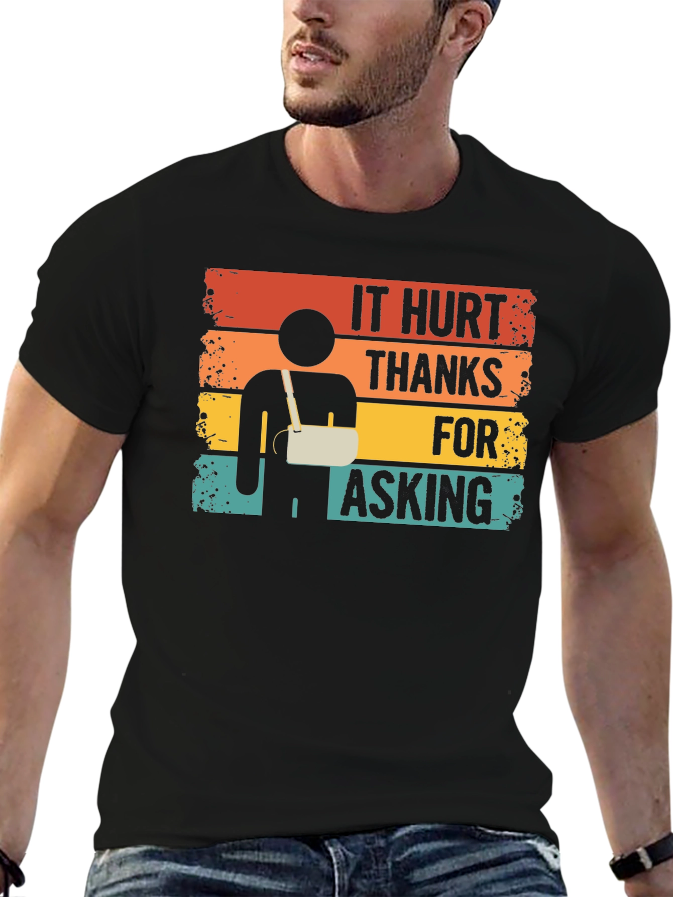 It Hurt Thanks For Asking Funny T-Shirt