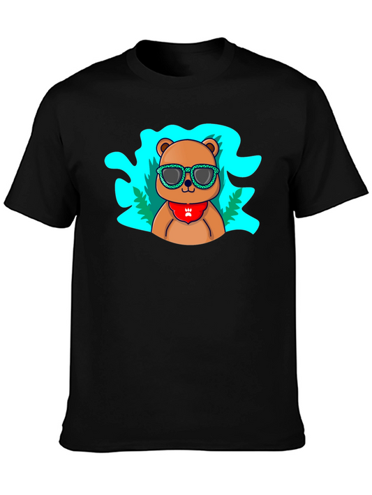 Cool Bear Graphic Tee - Black