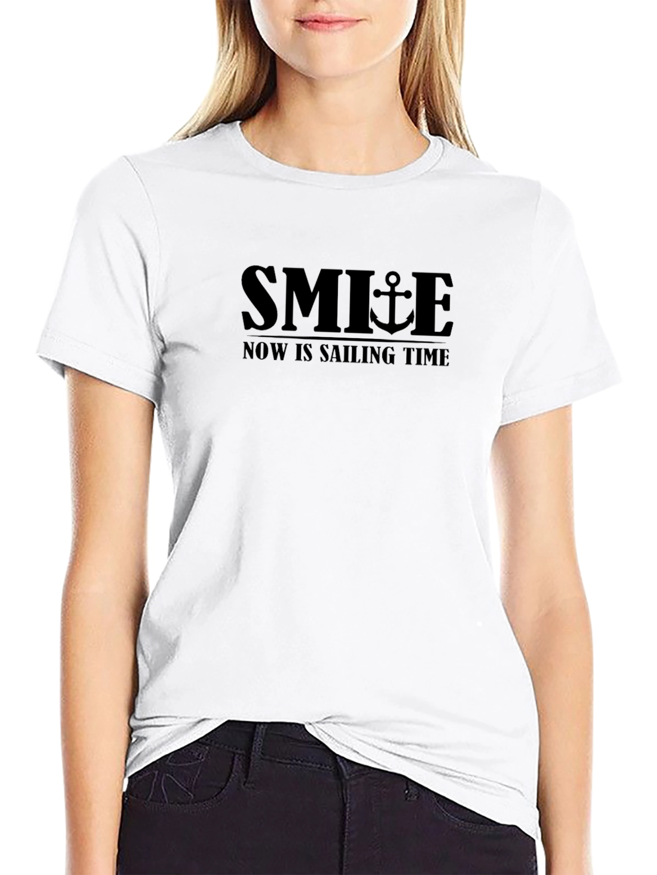 SMILE Sailing Time Graphic Tee