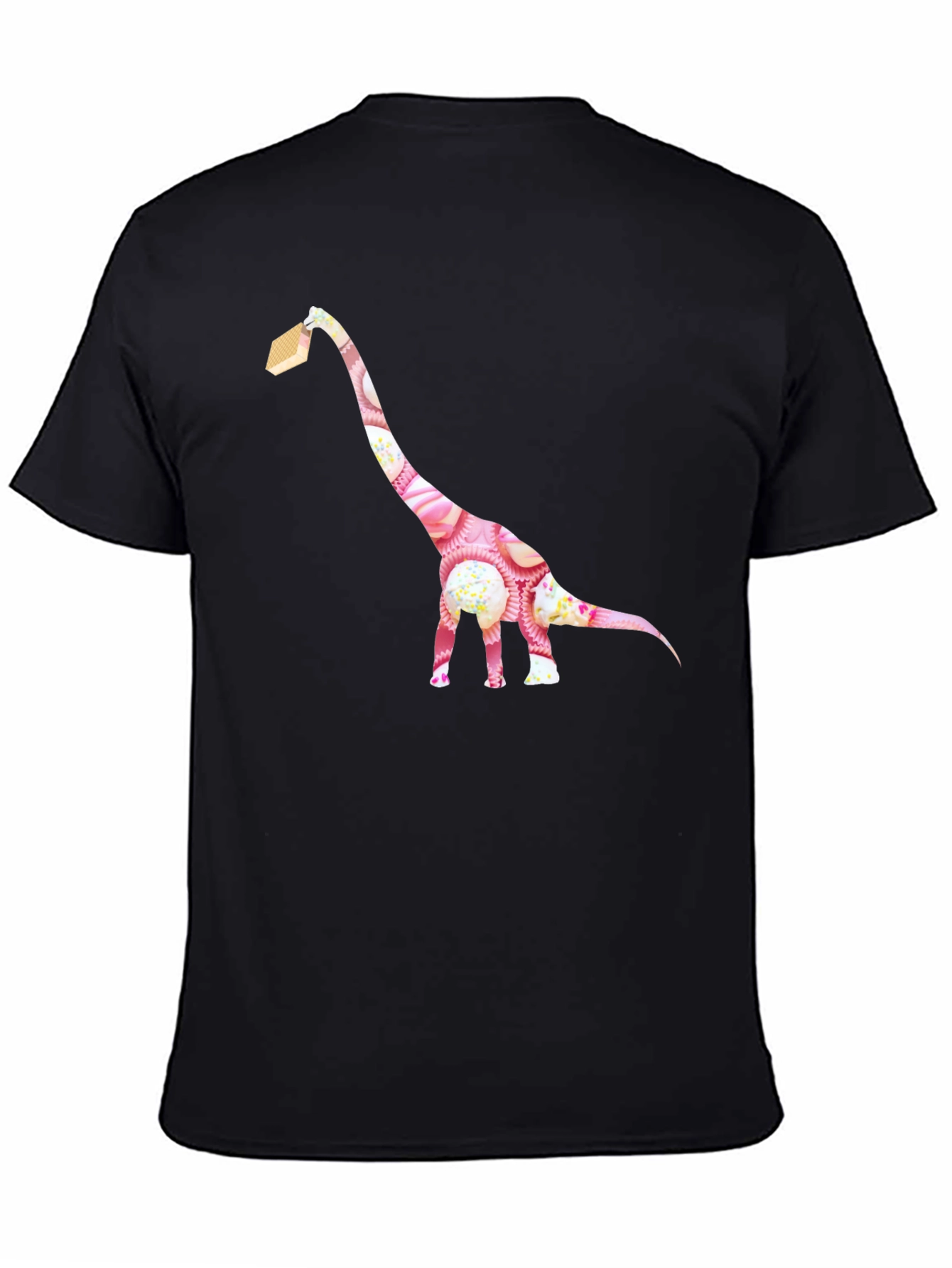 Cupcake Dinosaur Graphic T-Shirt