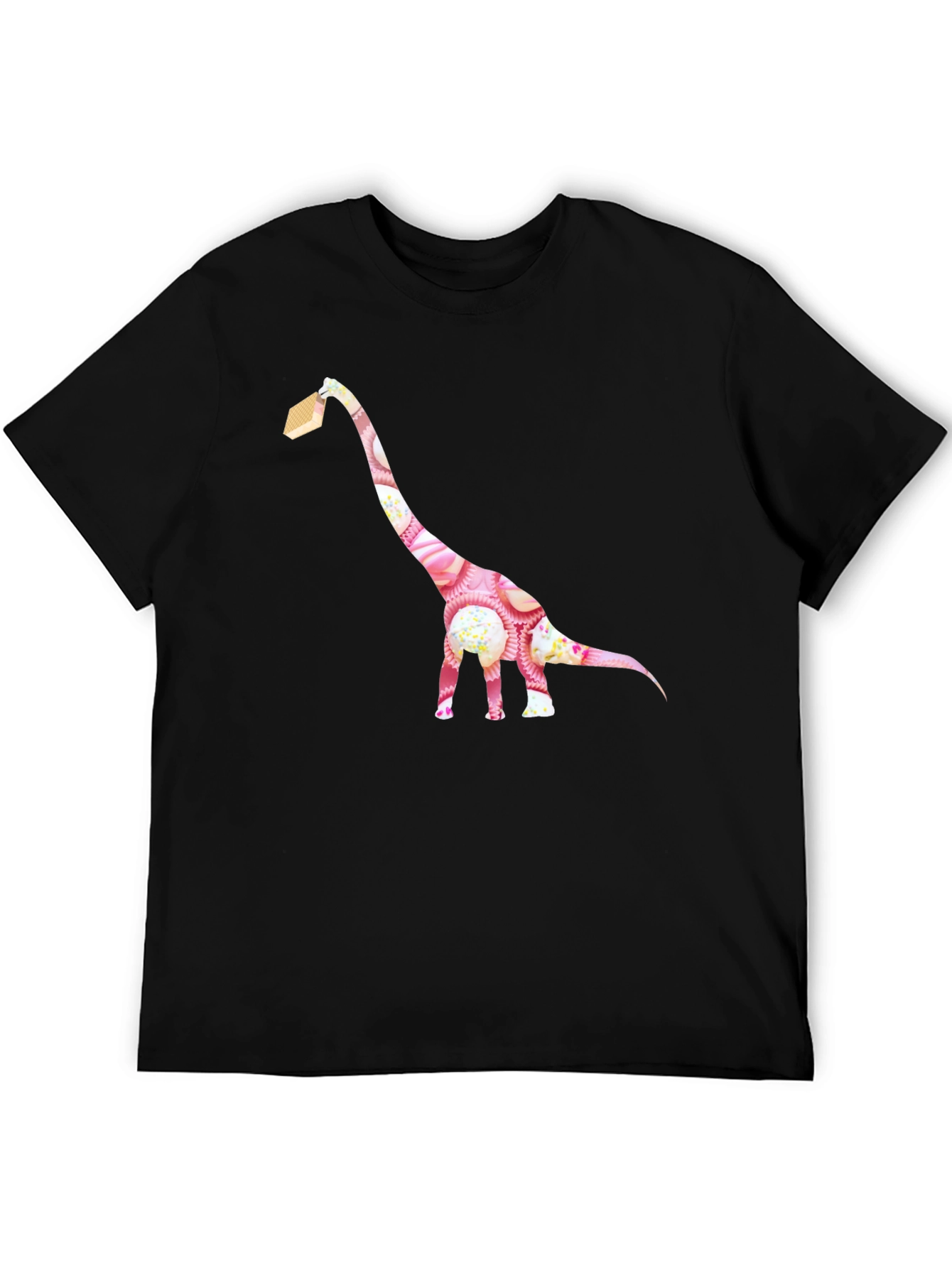 Cupcake Dinosaur Graphic T-Shirt