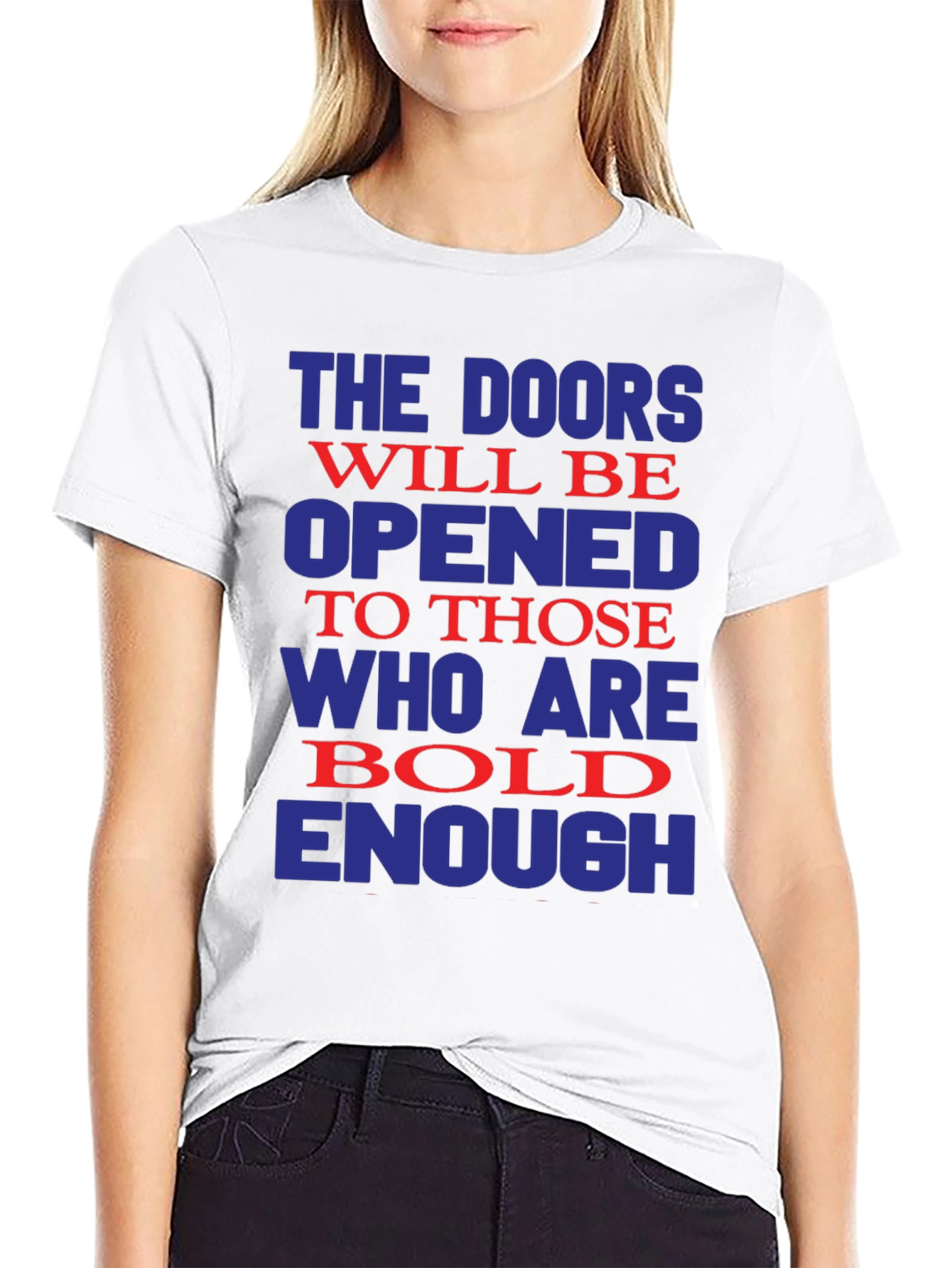Bold Enough Graphic Tee - Motivational T-Shirt