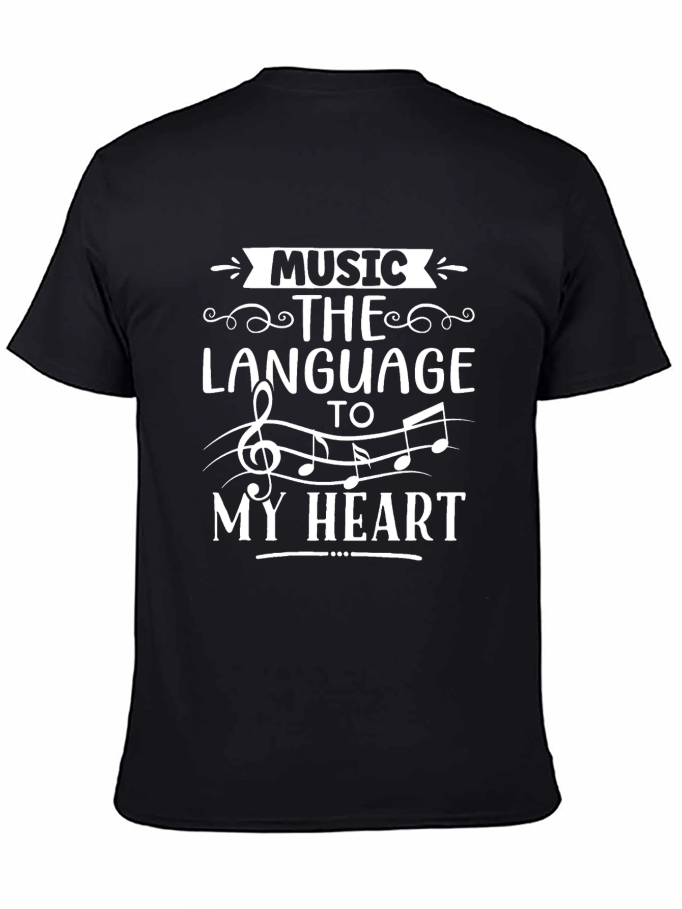Music is the Language of My Heart T-Shirt