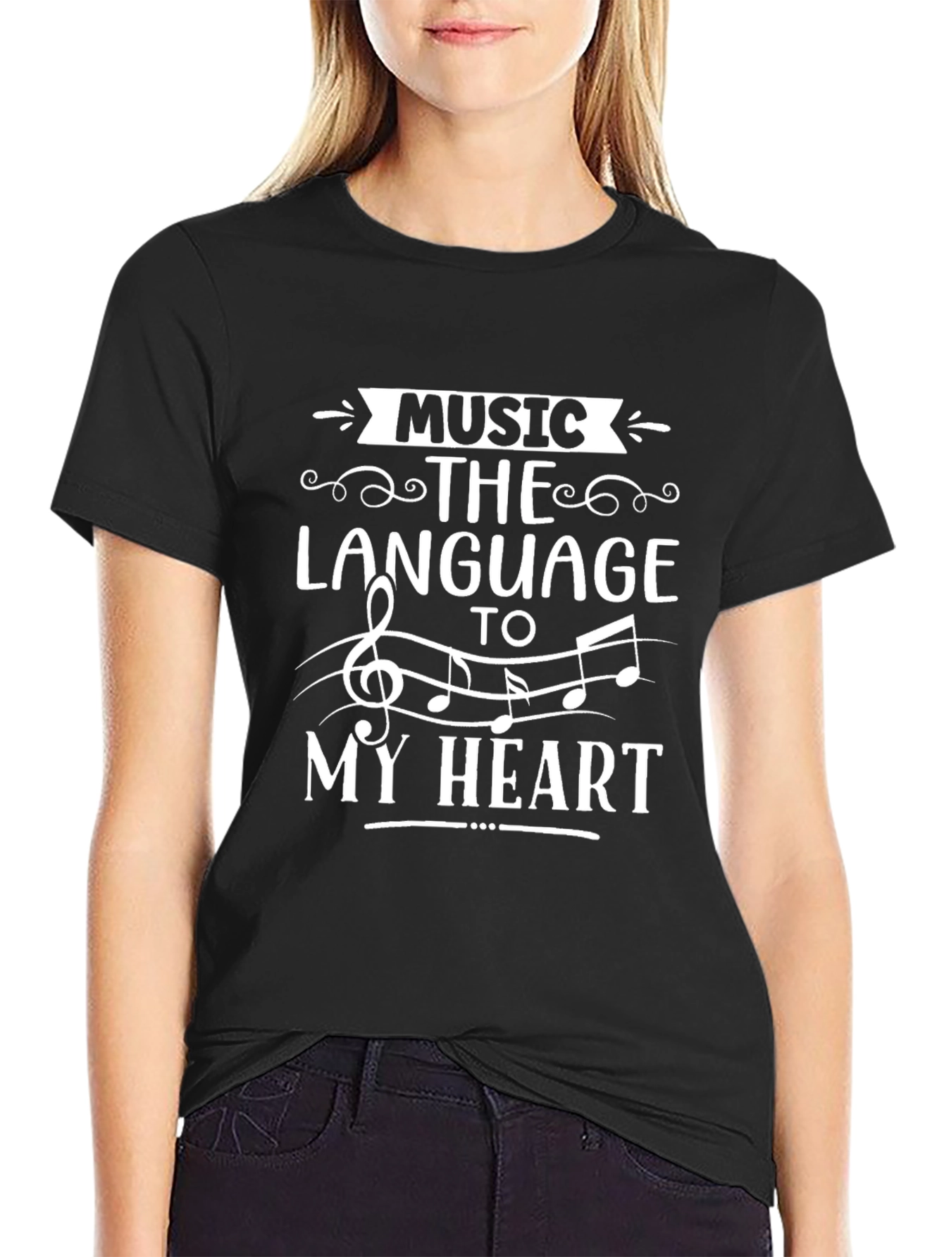 Music is the Language of My Heart T-Shirt