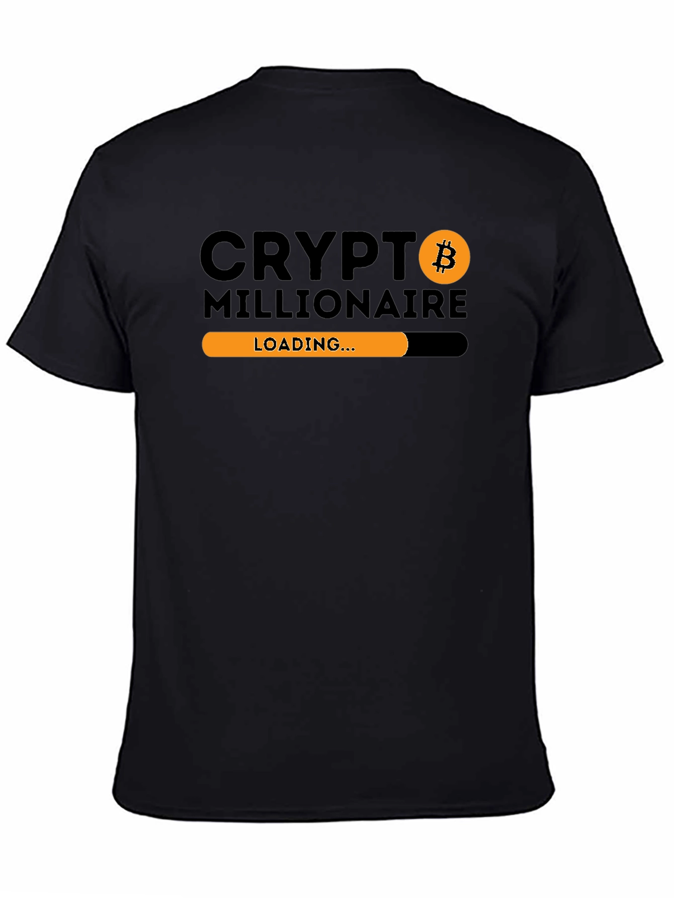 Crypto Millionaire Loading T-Shirt Bitcoin