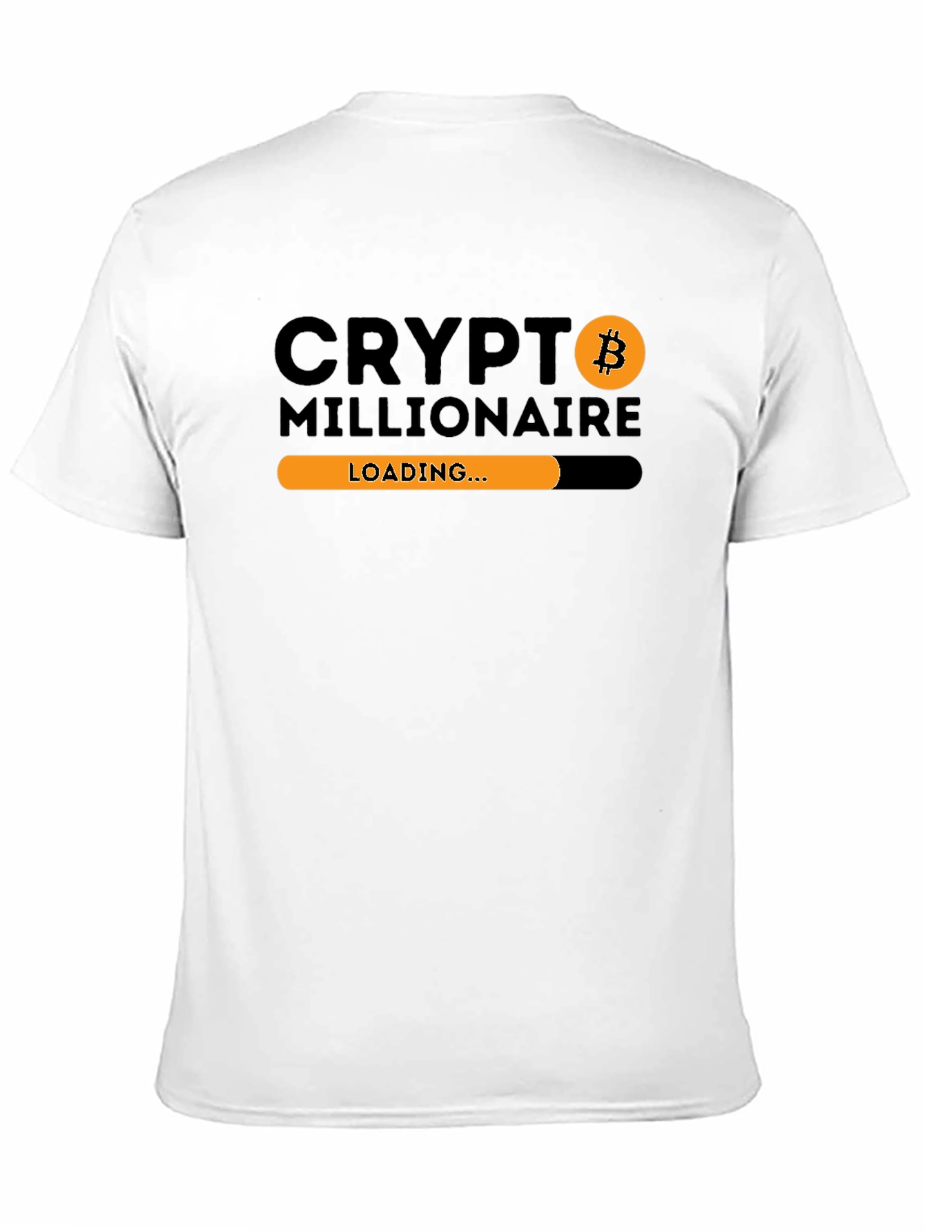 Crypto Millionaire Loading T-Shirt Bitcoin