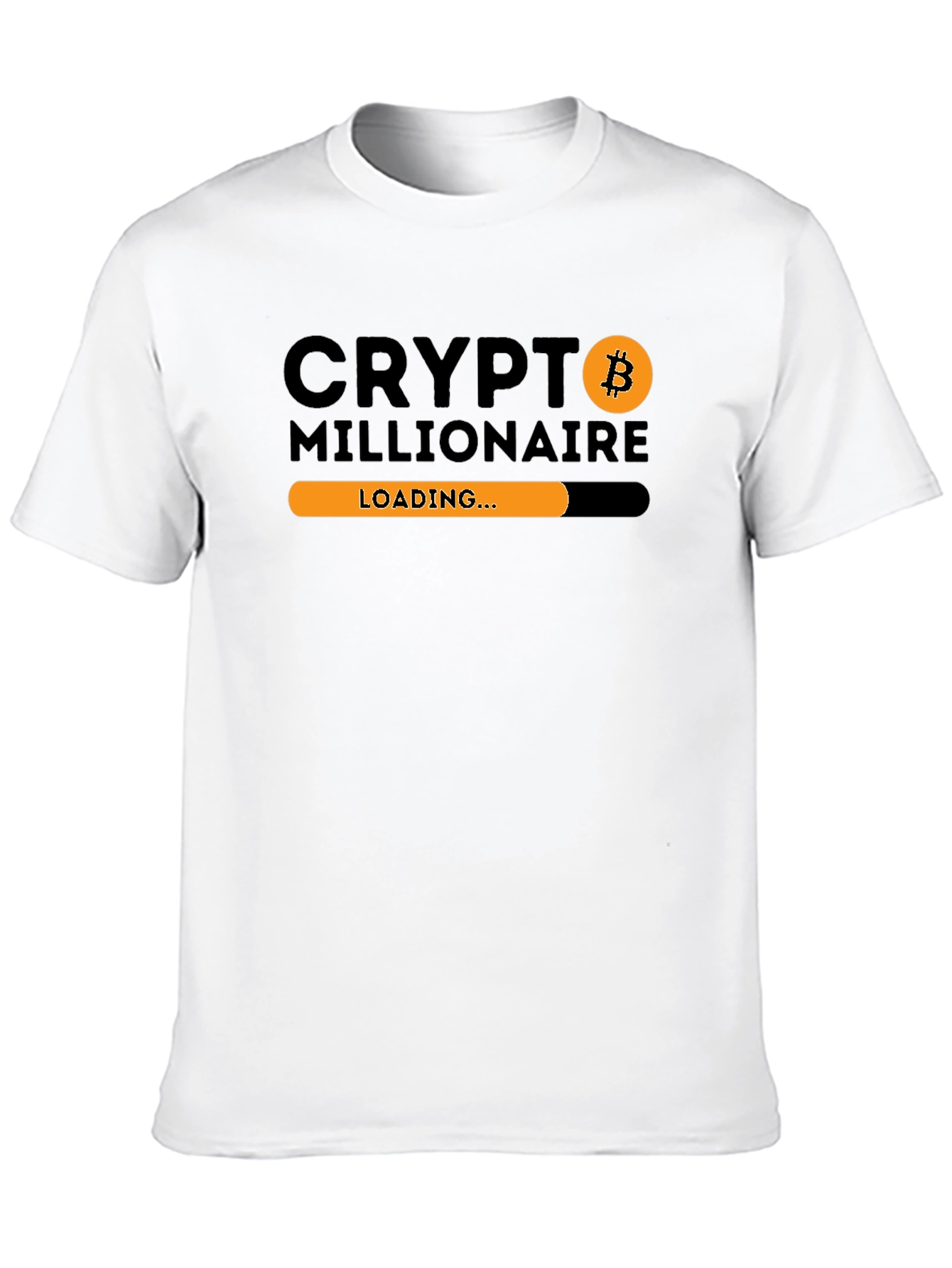 Crypto Millionaire Loading T-Shirt Bitcoin