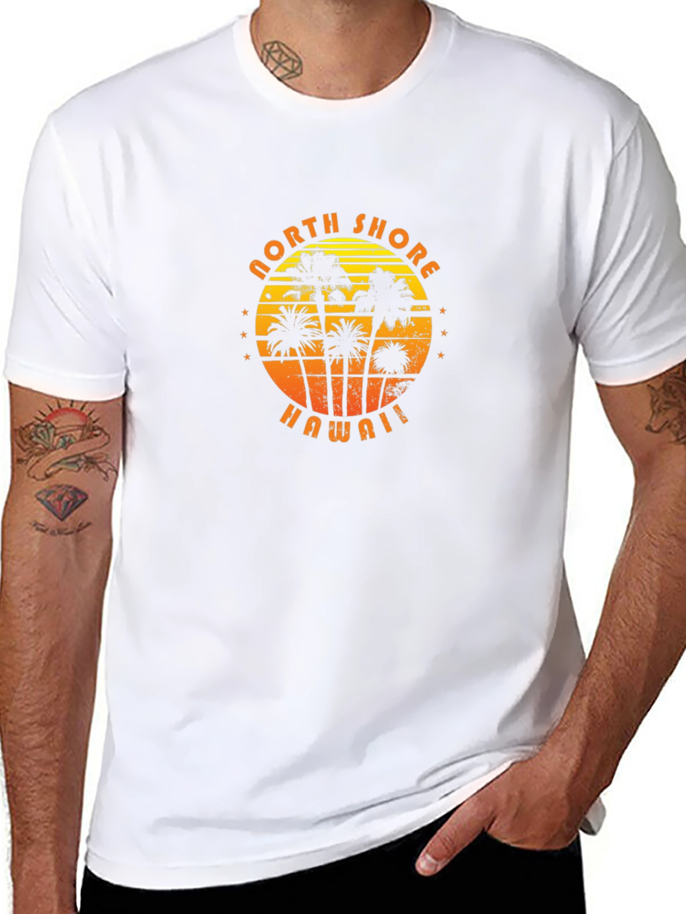 North Shore Hawaii Palm Tree T-Shirt