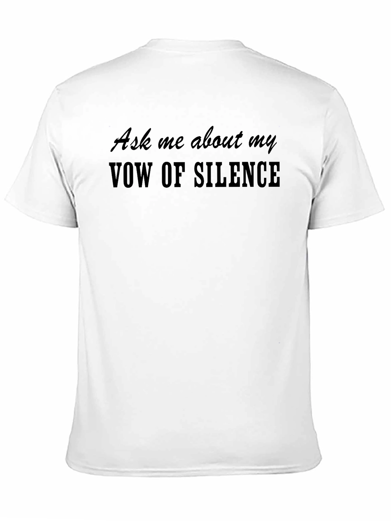 Vow of Silence Mens Black T-Shirt