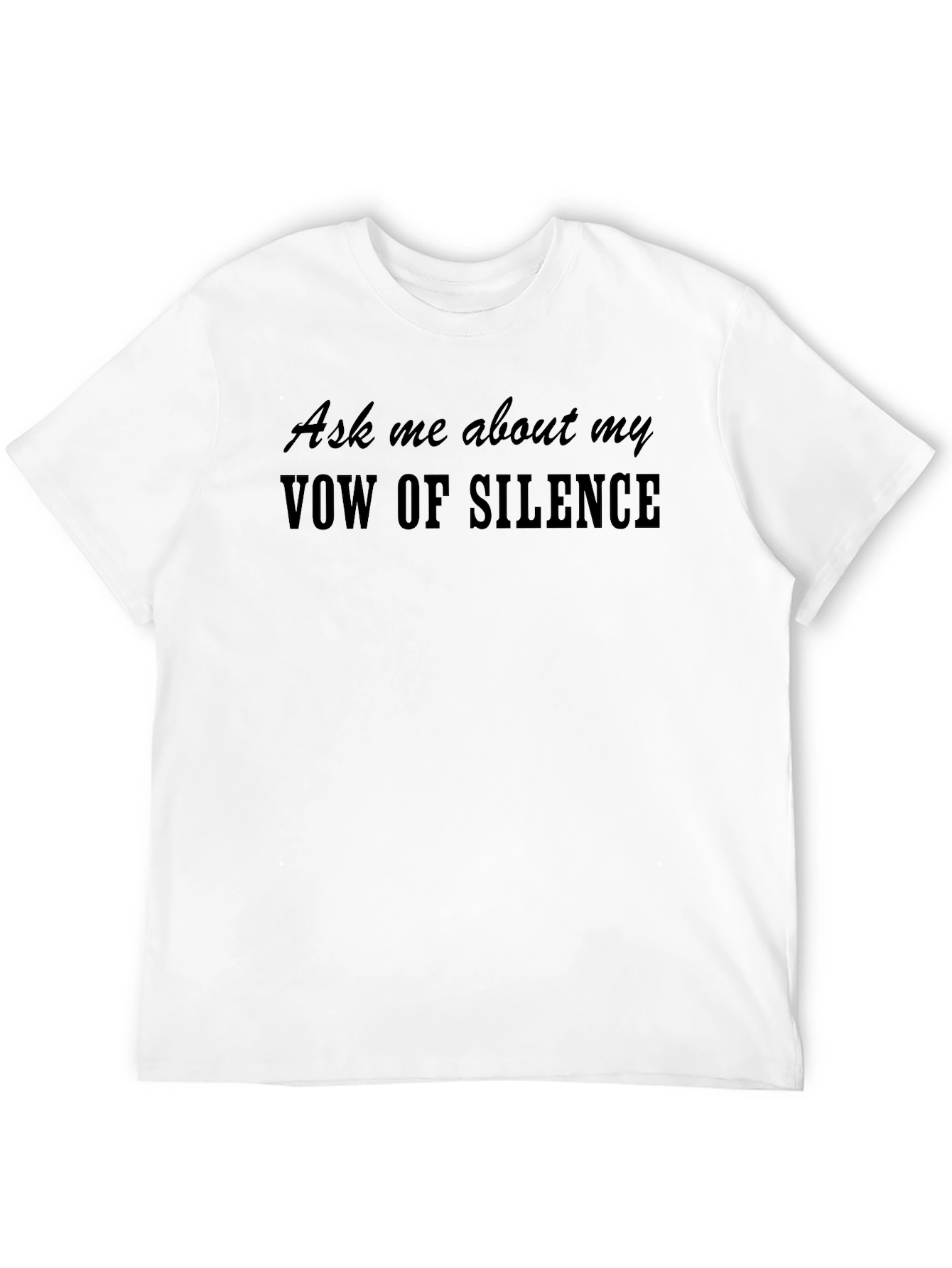 Vow of Silence Mens Black T-Shirt